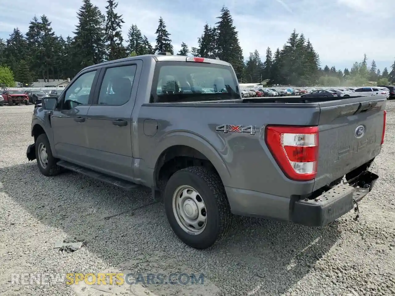 2 Photograph of a damaged car 1FTEW1EB7MKE08140 FORD F-150 2021