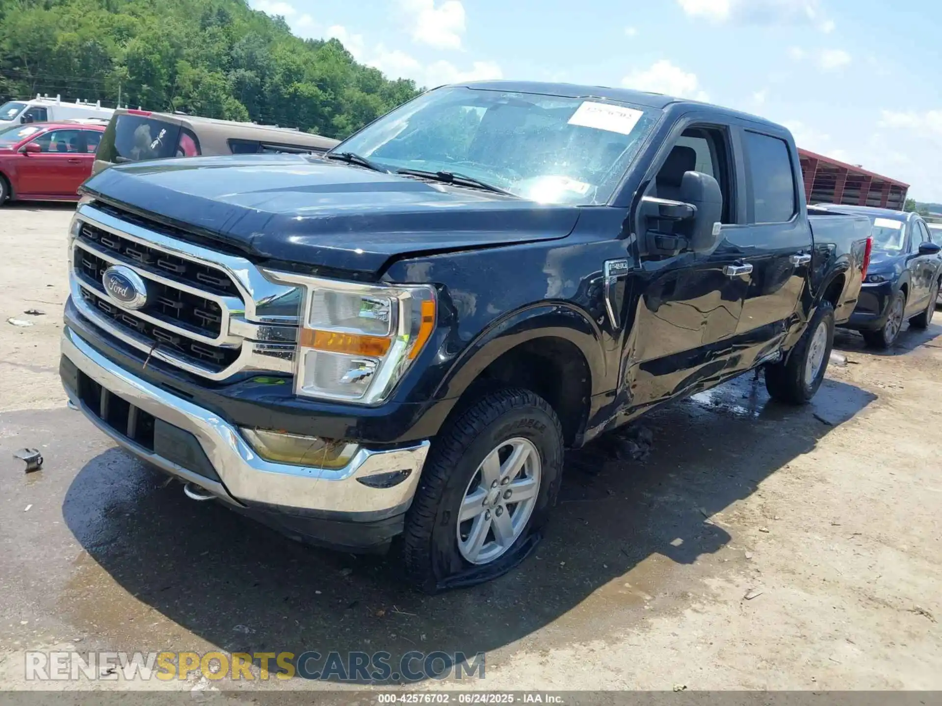 2 Photograph of a damaged car 1FTEW1EP0MFA17982 FORD F-150 2021