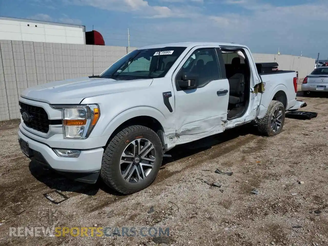 1 Photograph of a damaged car 1FTEW1EP2MKD08085 FORD F-150 2021