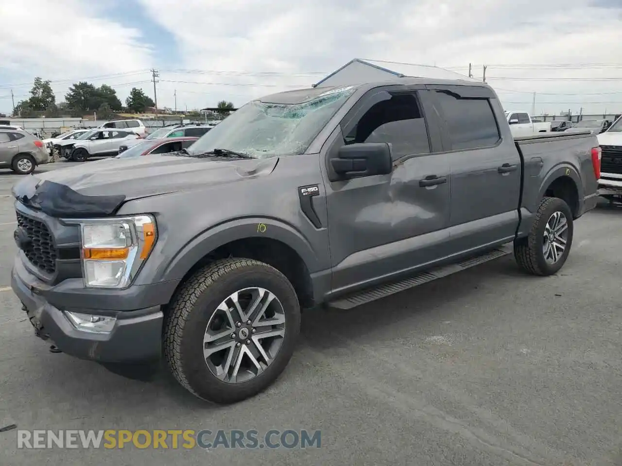 1 fotografías del automóvil dañado 1FTEW1EP3MFA60342 FORD F-150 2021