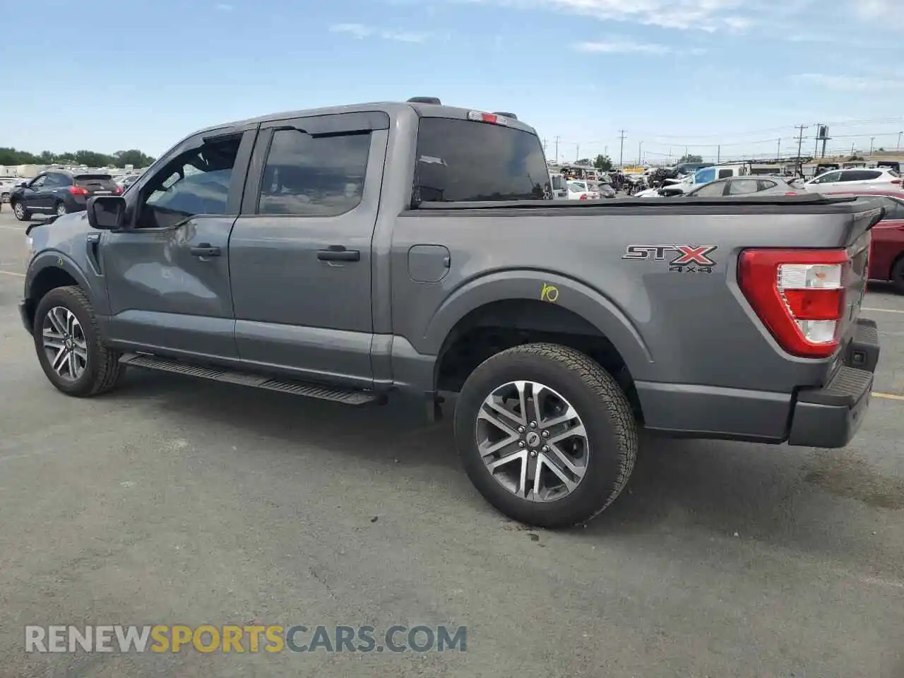 2 fotografías del automóvil dañado 1FTEW1EP3MFA60342 FORD F-150 2021