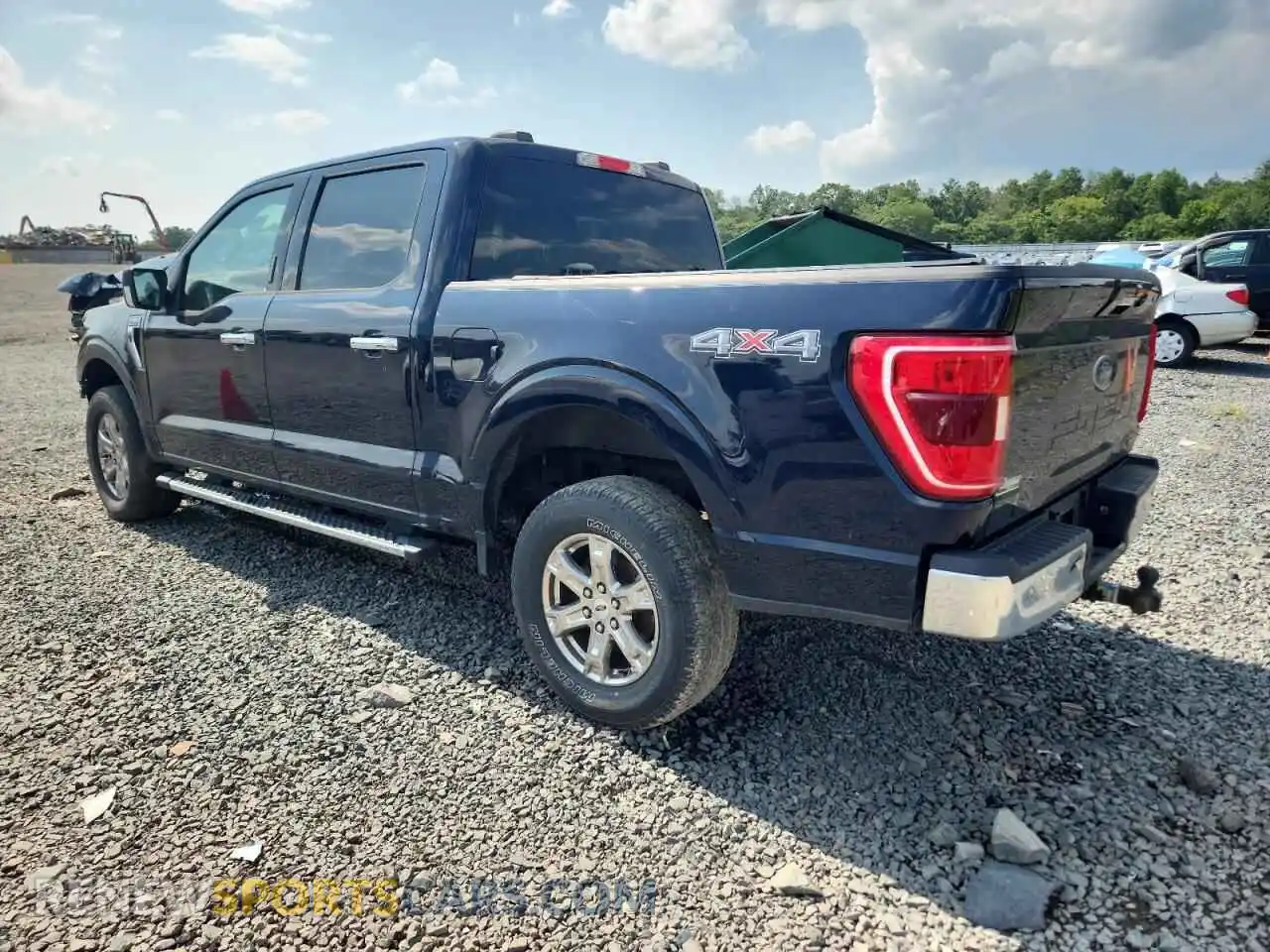 2 Photograph of a damaged car 1FTEW1EP3MFB39459 FORD F-150 2021