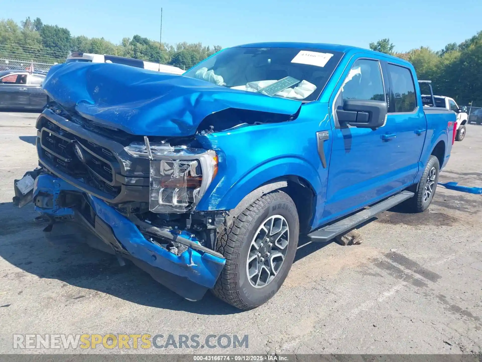 2 fotografías del automóvil dañado 1FTEW1EP8MFC57426 FORD F-150 2021