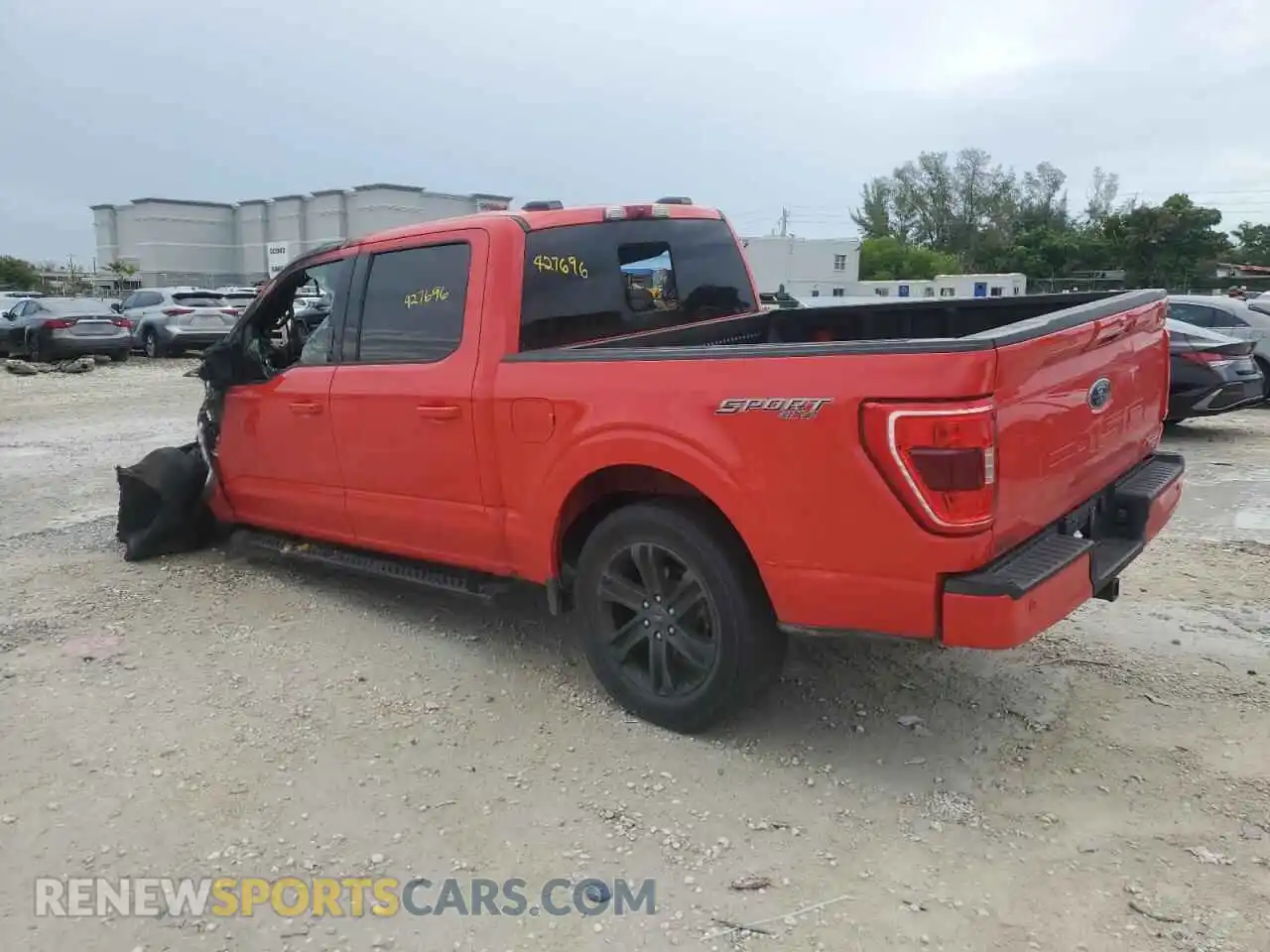 2 Фотография поврежденного автомобиля 1FTEW1EP9MKE37585 FORD F-150 2021