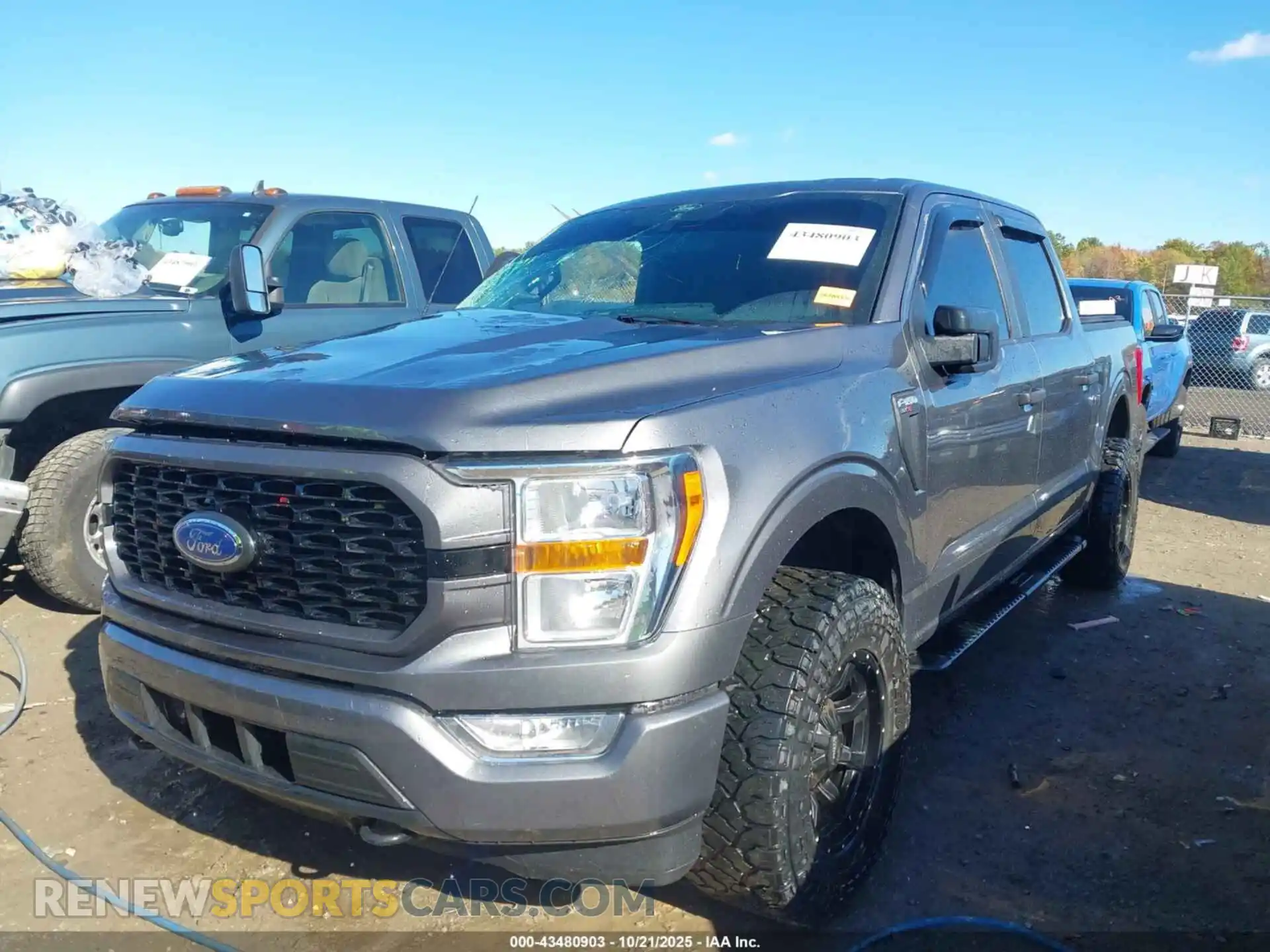 2 Photograph of a damaged car 1FTEW1EPXMFC02041 FORD F-150 2021