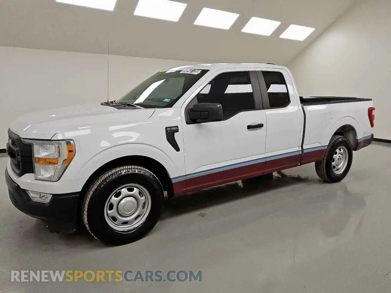 1 Photograph of a damaged car 1FTEX1C50MFB29910 FORD F-150 2021