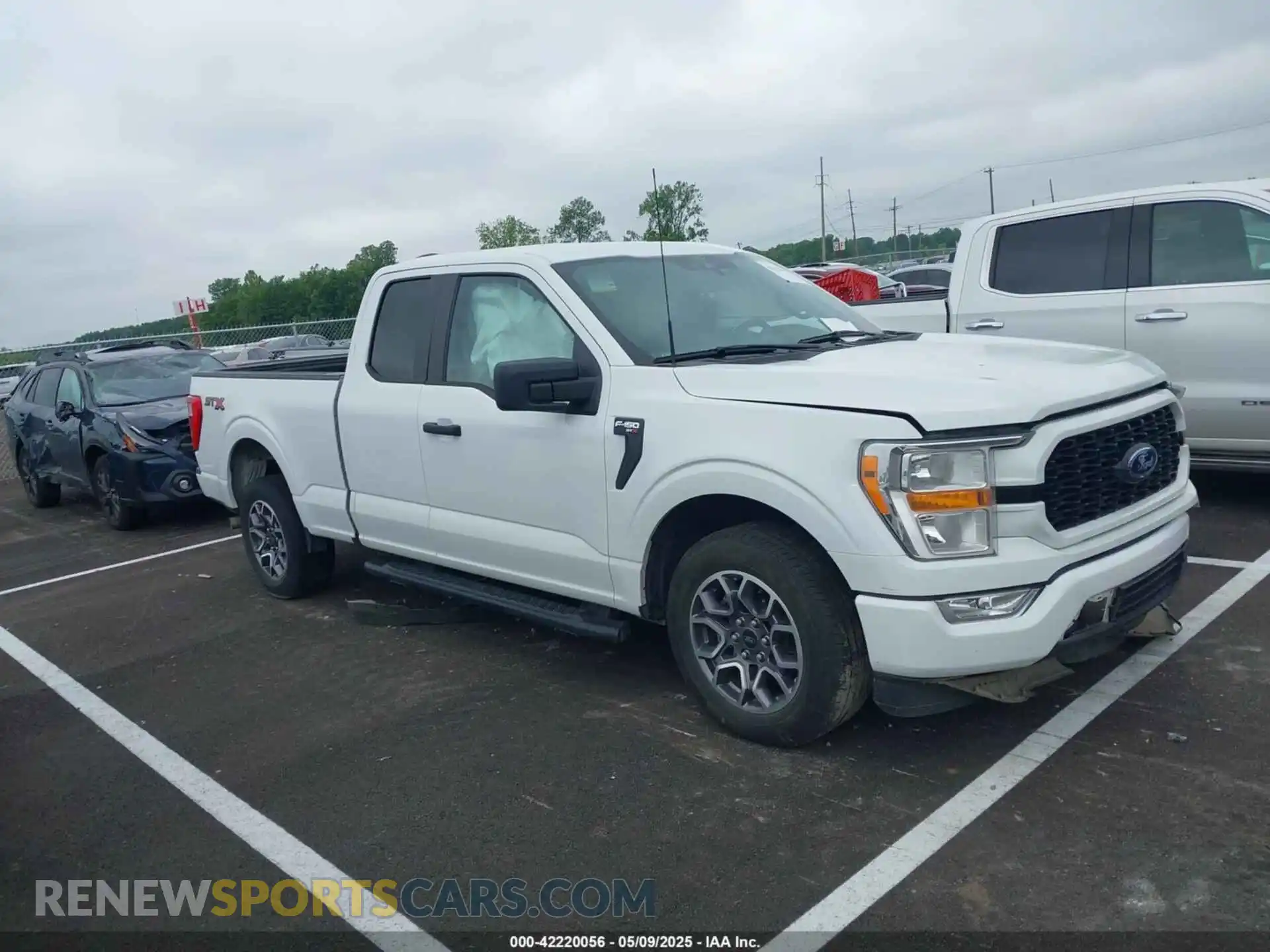 1 fotografías del automóvil dañado 1FTEX1C51MFD08456 FORD F-150 2021