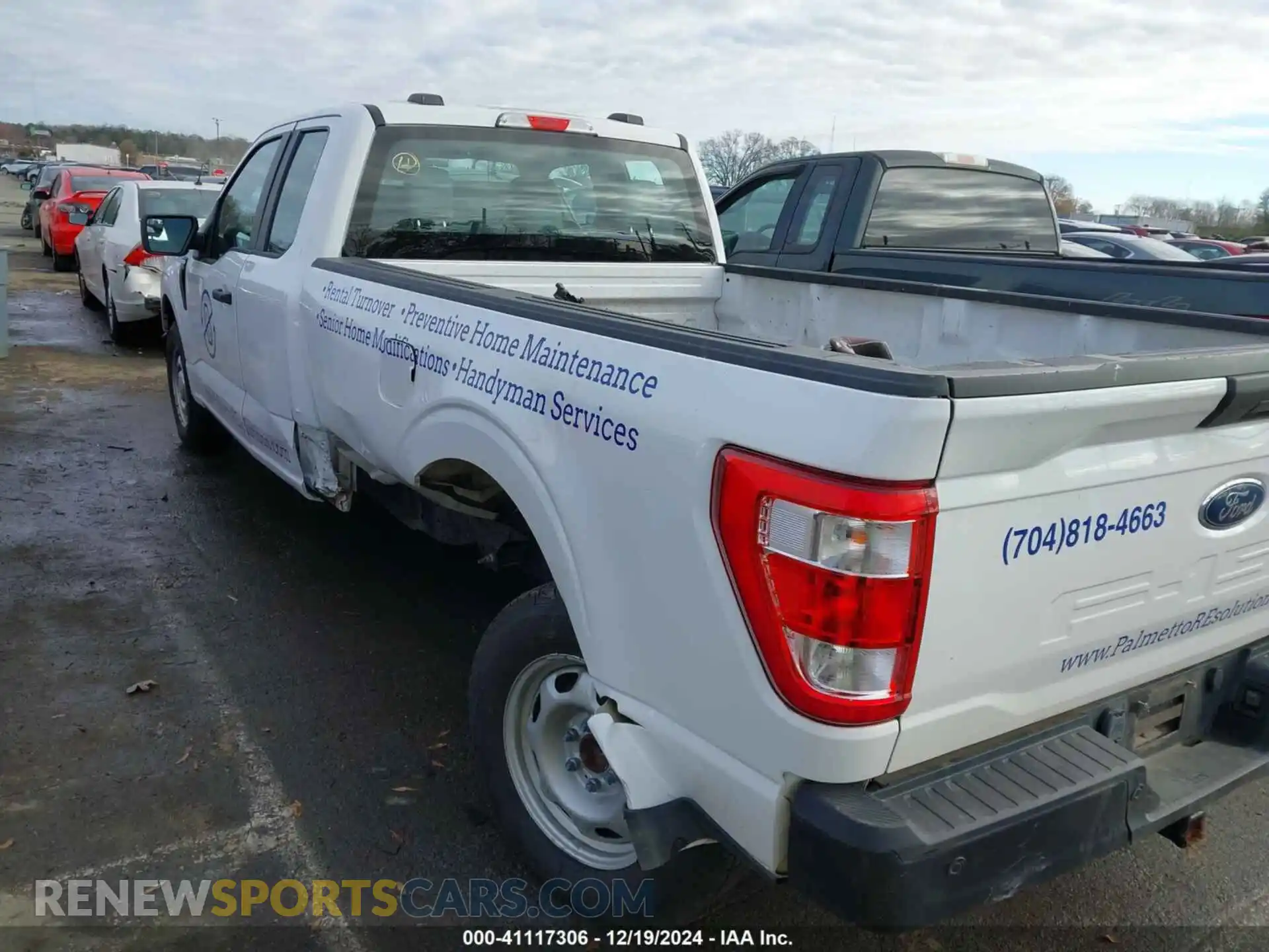 3 Фотография поврежденного автомобиля 1FTEX1C55MKE62420 FORD F-150 2021