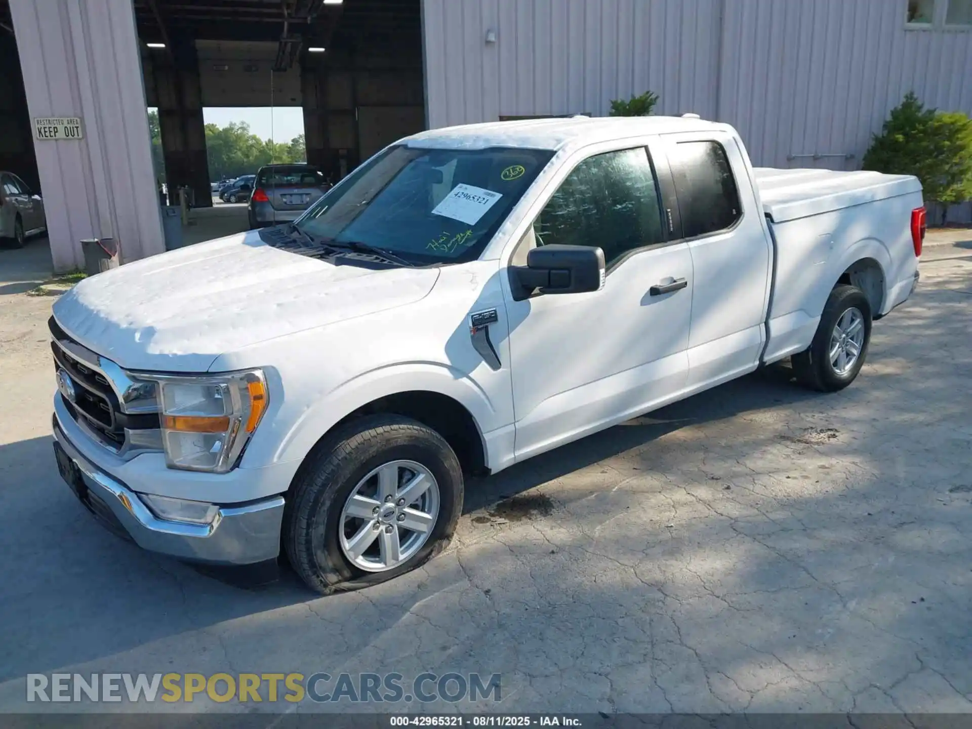 2 Photograph of a damaged car 1FTEX1C81MKD74040 FORD F-150 2021