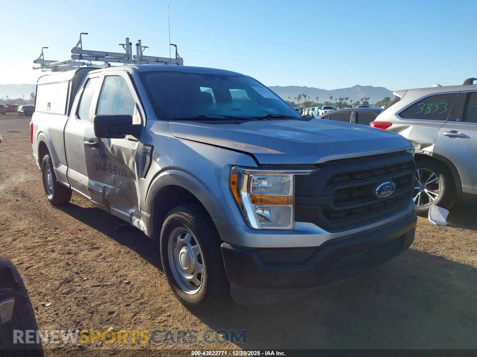 1 Photograph of a damaged car 1FTEX1CB3MKD09024 FORD F-150 2021