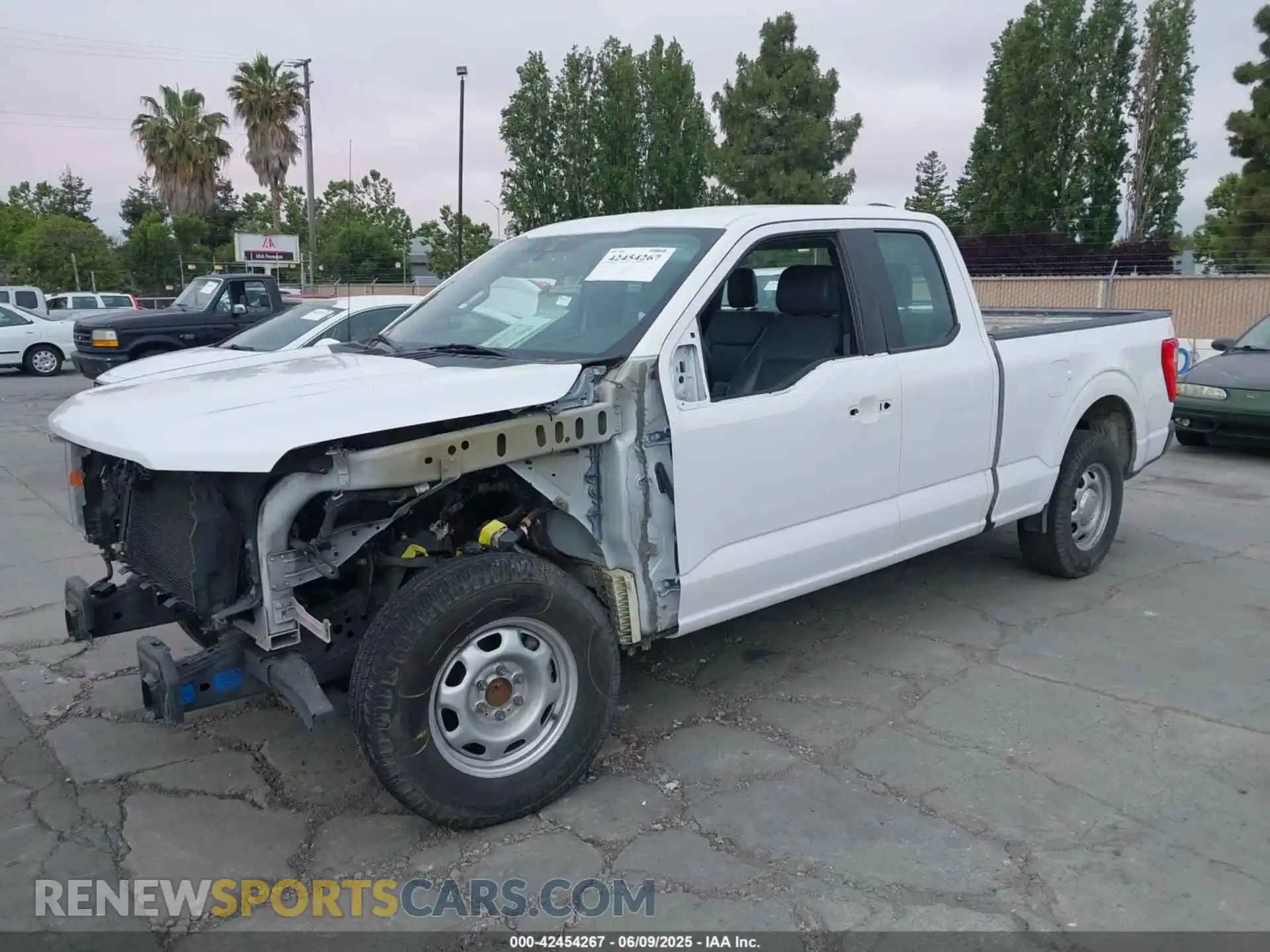 2 Photograph of a damaged car 1FTEX1CB7MKD23265 FORD F-150 2021