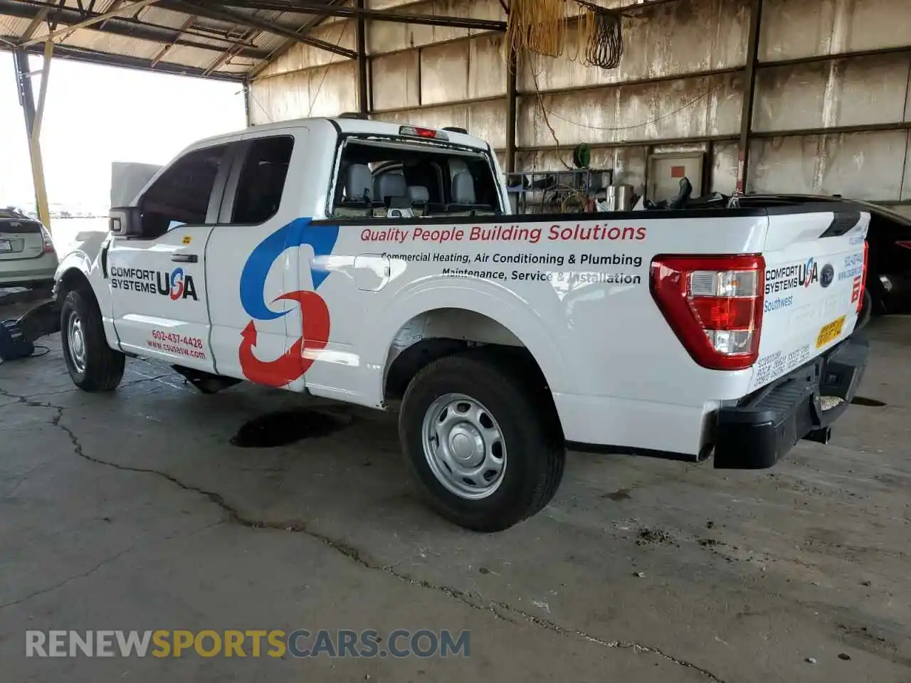 2 Photograph of a damaged car 1FTEX1CBXMKE12215 FORD F-150 2021