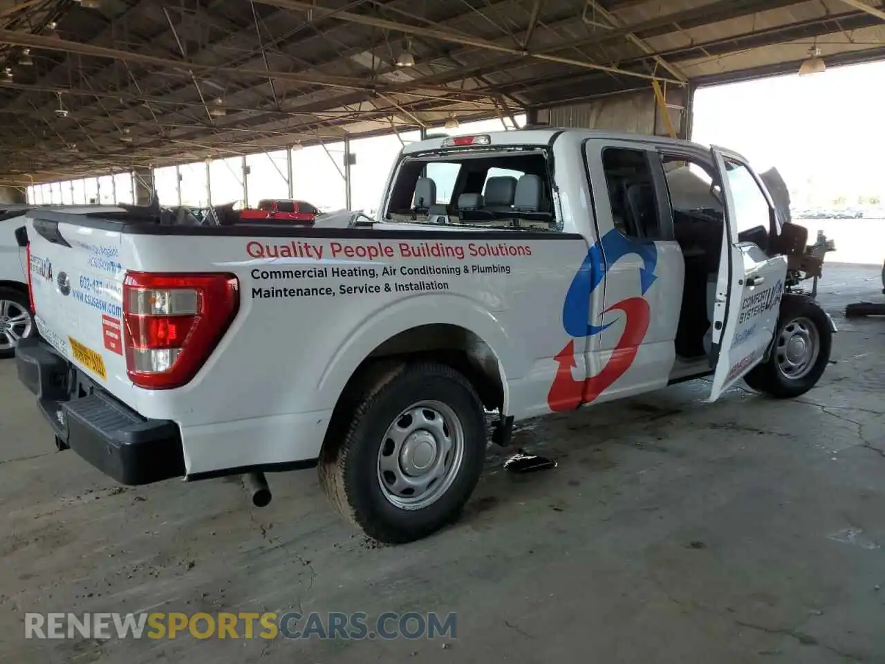 3 Photograph of a damaged car 1FTEX1CBXMKE12215 FORD F-150 2021