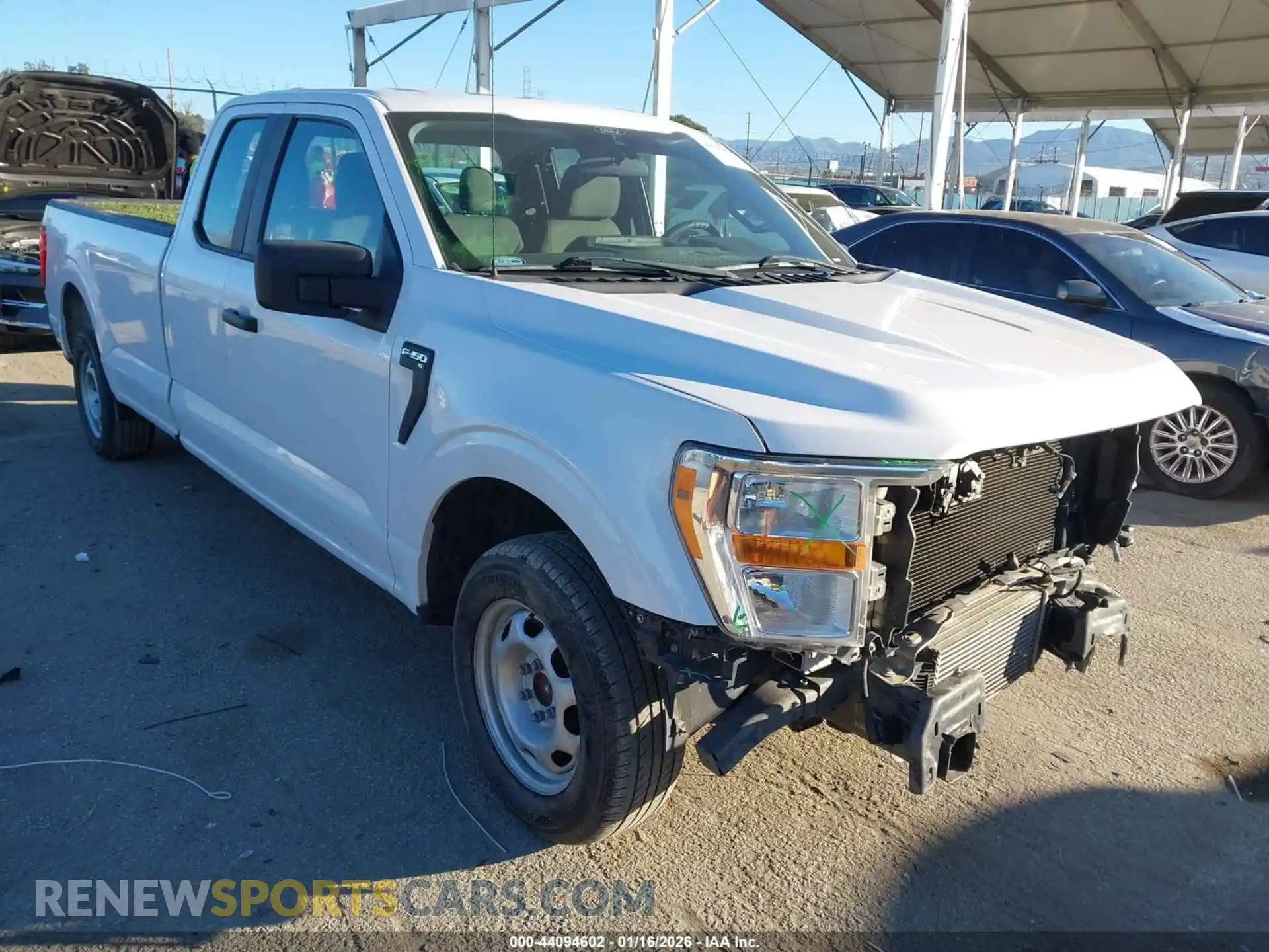 1 Photograph of a damaged car 1FTEX1CP2MKD41488 FORD F-150 2021