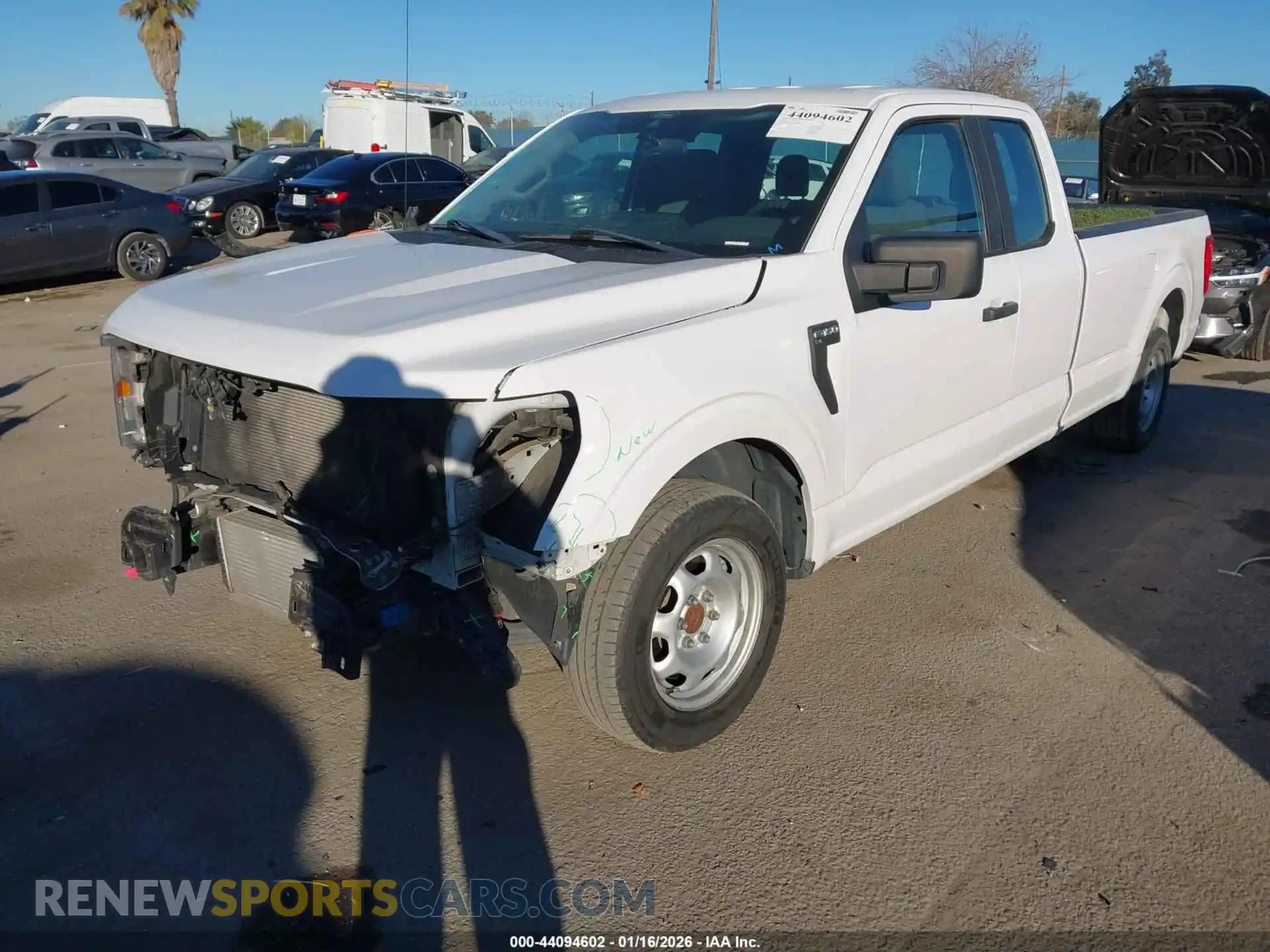 2 Photograph of a damaged car 1FTEX1CP2MKD41488 FORD F-150 2021