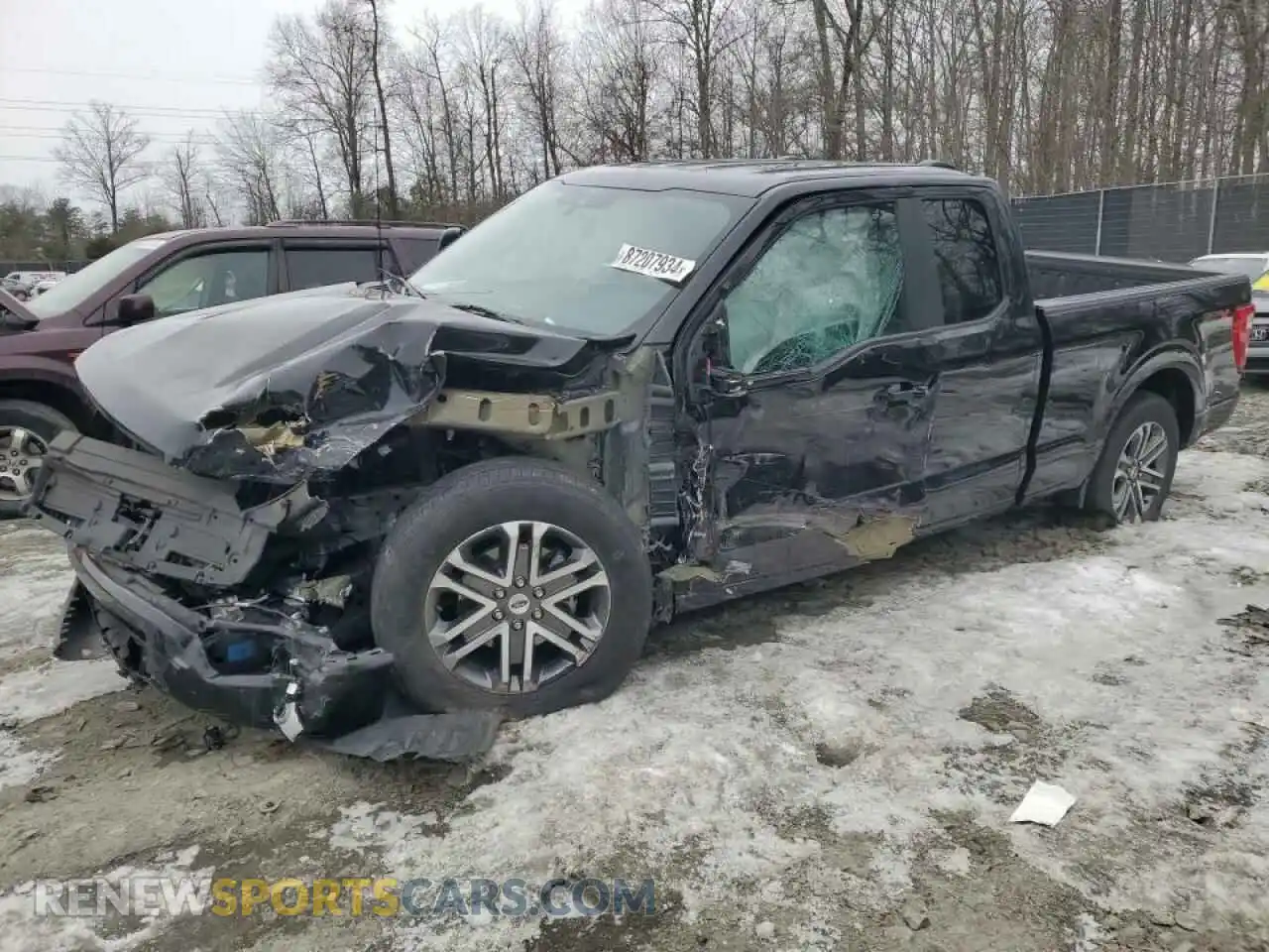 1 Photograph of a damaged car 1FTEX1CP5MKE16099 FORD F-150 2021