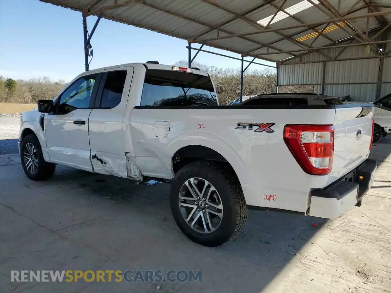 2 Photograph of a damaged car 1FTEX1CP6MKD89141 FORD F-150 2021
