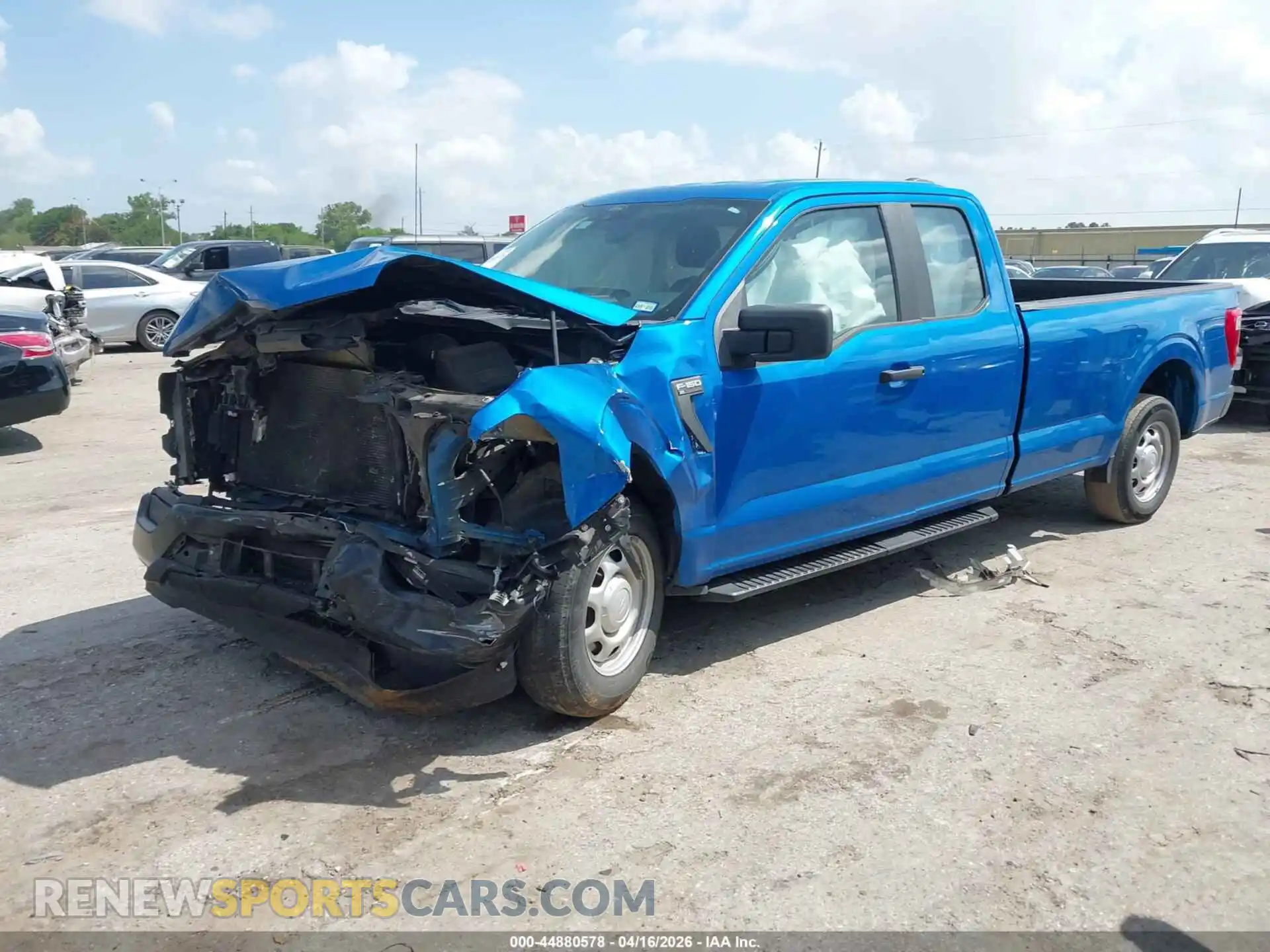 2 Photograph of a damaged car 1FTEX1CP8MKE19241 FORD F-150 2021