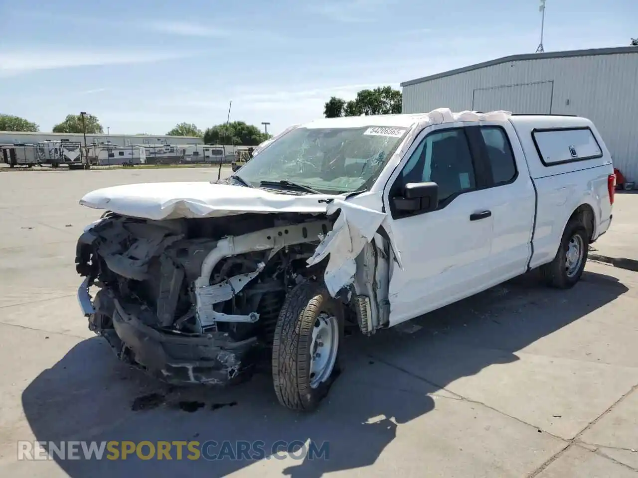 1 Photograph of a damaged car 1FTEX1CP8MKE96207 FORD F-150 2021