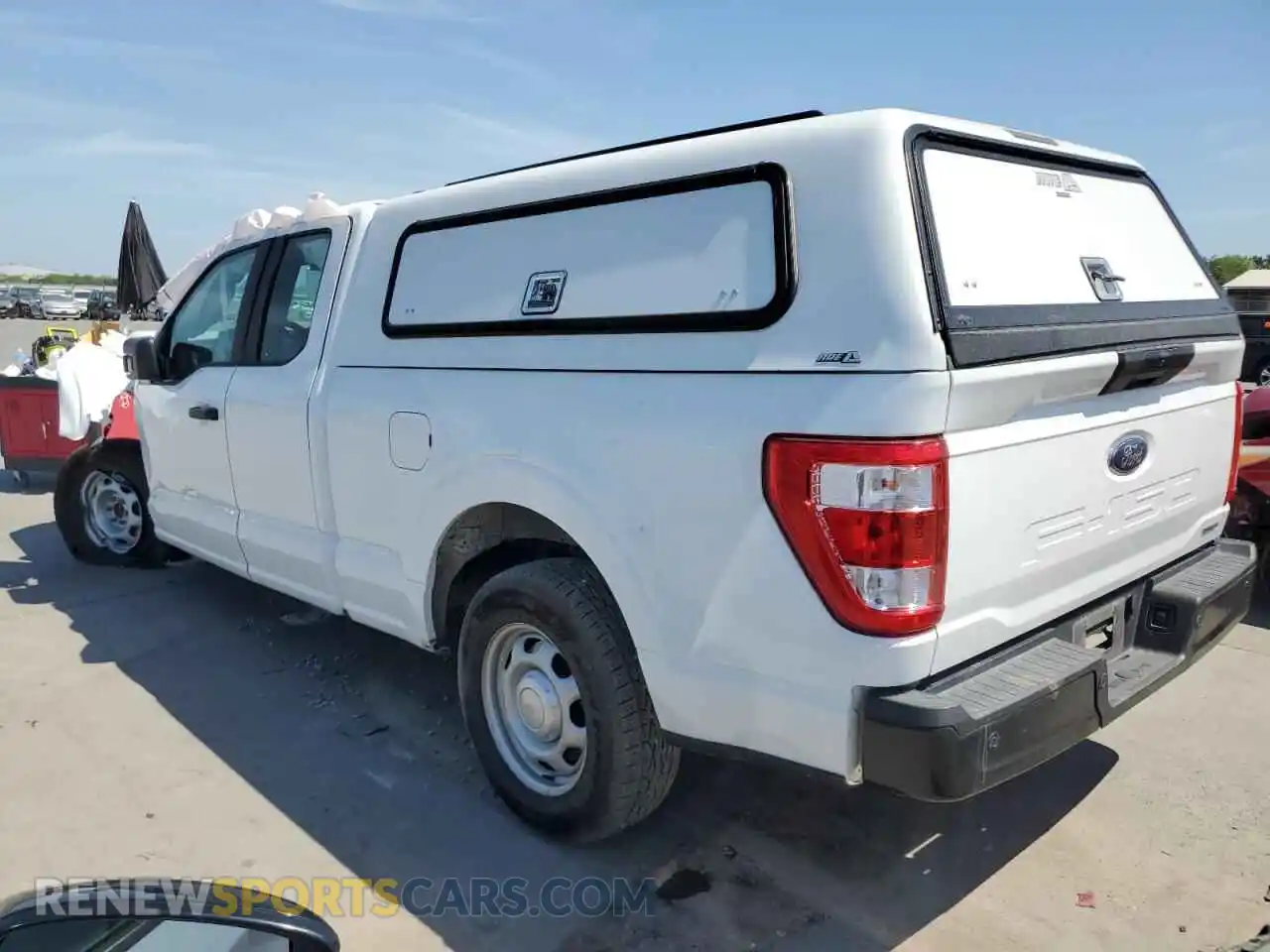 2 Photograph of a damaged car 1FTEX1CP8MKE96207 FORD F-150 2021