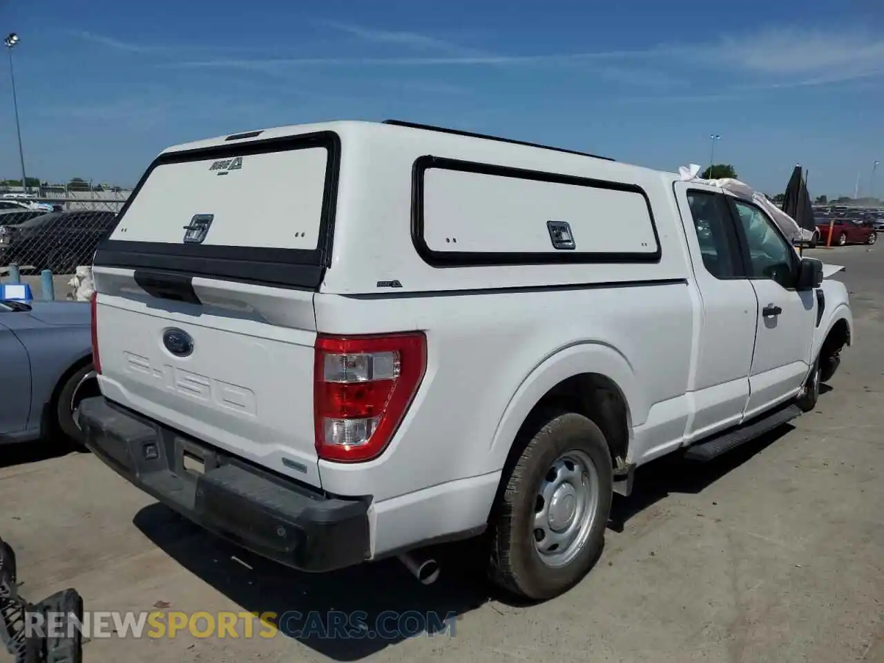3 Photograph of a damaged car 1FTEX1CP8MKE96207 FORD F-150 2021