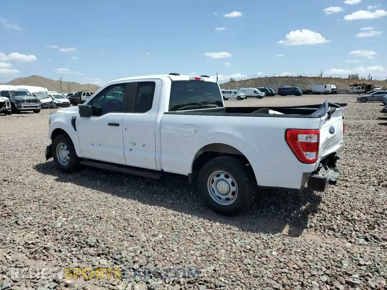 2 Photograph of a damaged car 1FTEX1CPXMKE46845 FORD F-150 2021
