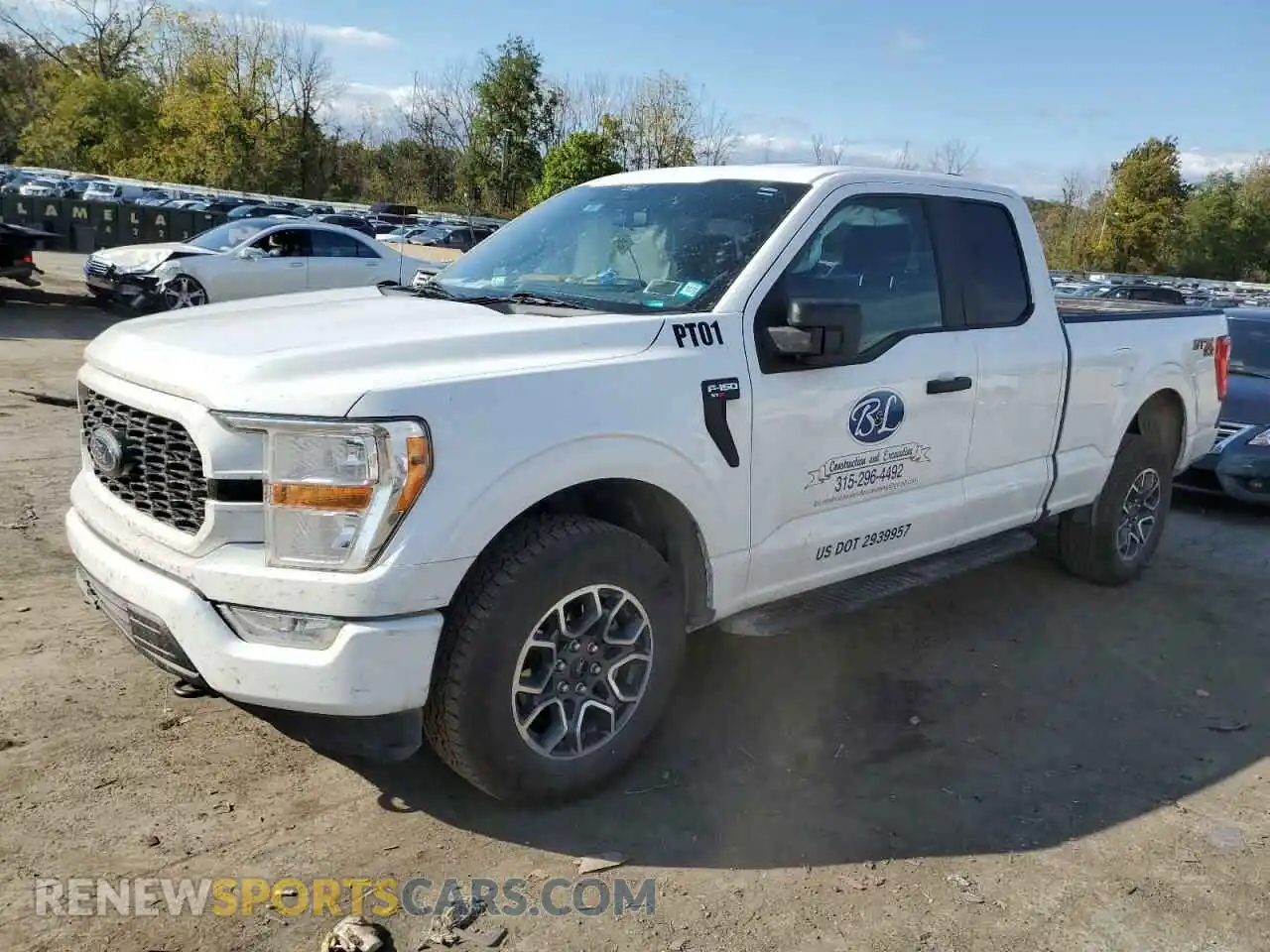 1 Photograph of a damaged car 1FTEX1EB1MFA47302 FORD F-150 2021