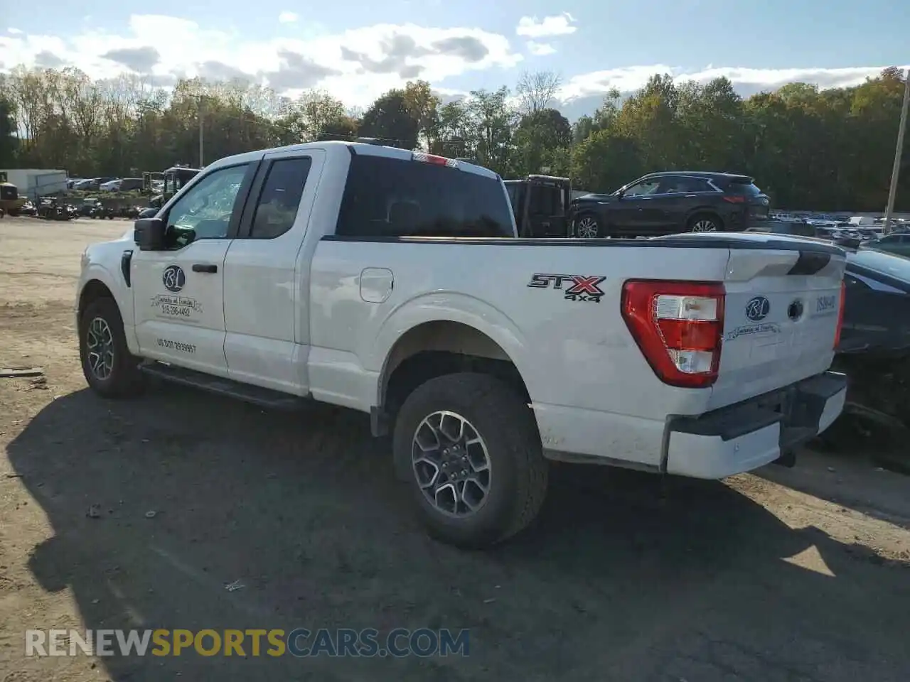 2 Photograph of a damaged car 1FTEX1EB1MFA47302 FORD F-150 2021