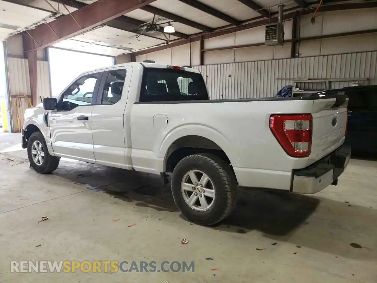 2 Photograph of a damaged car 1FTEX1EB1MFA67047 FORD F-150 2021