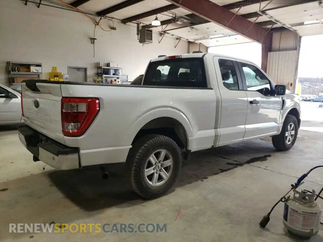 3 Photograph of a damaged car 1FTEX1EB1MFA67047 FORD F-150 2021