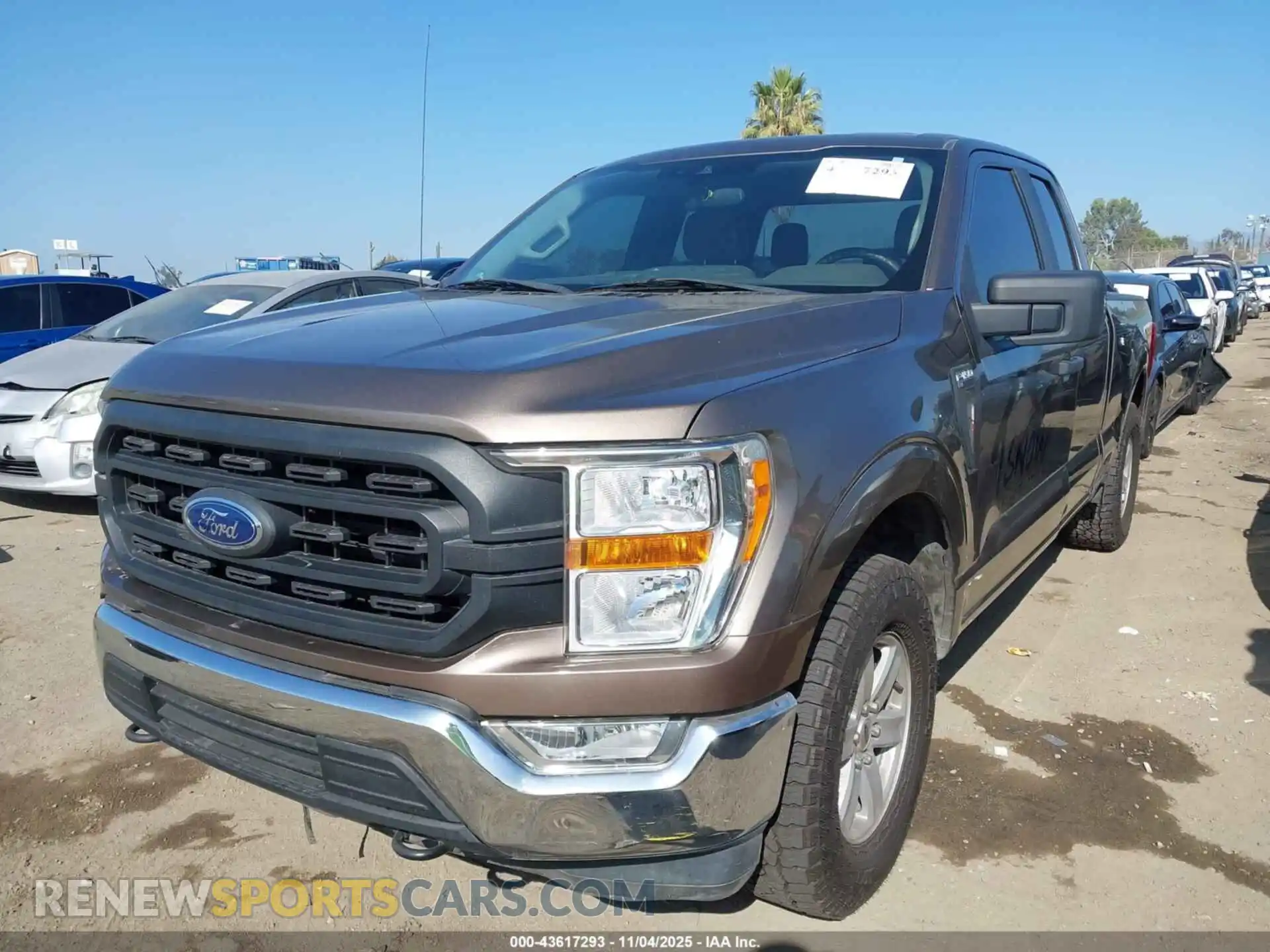 2 Photograph of a damaged car 1FTEX1EB4MKD09885 FORD F-150 2021
