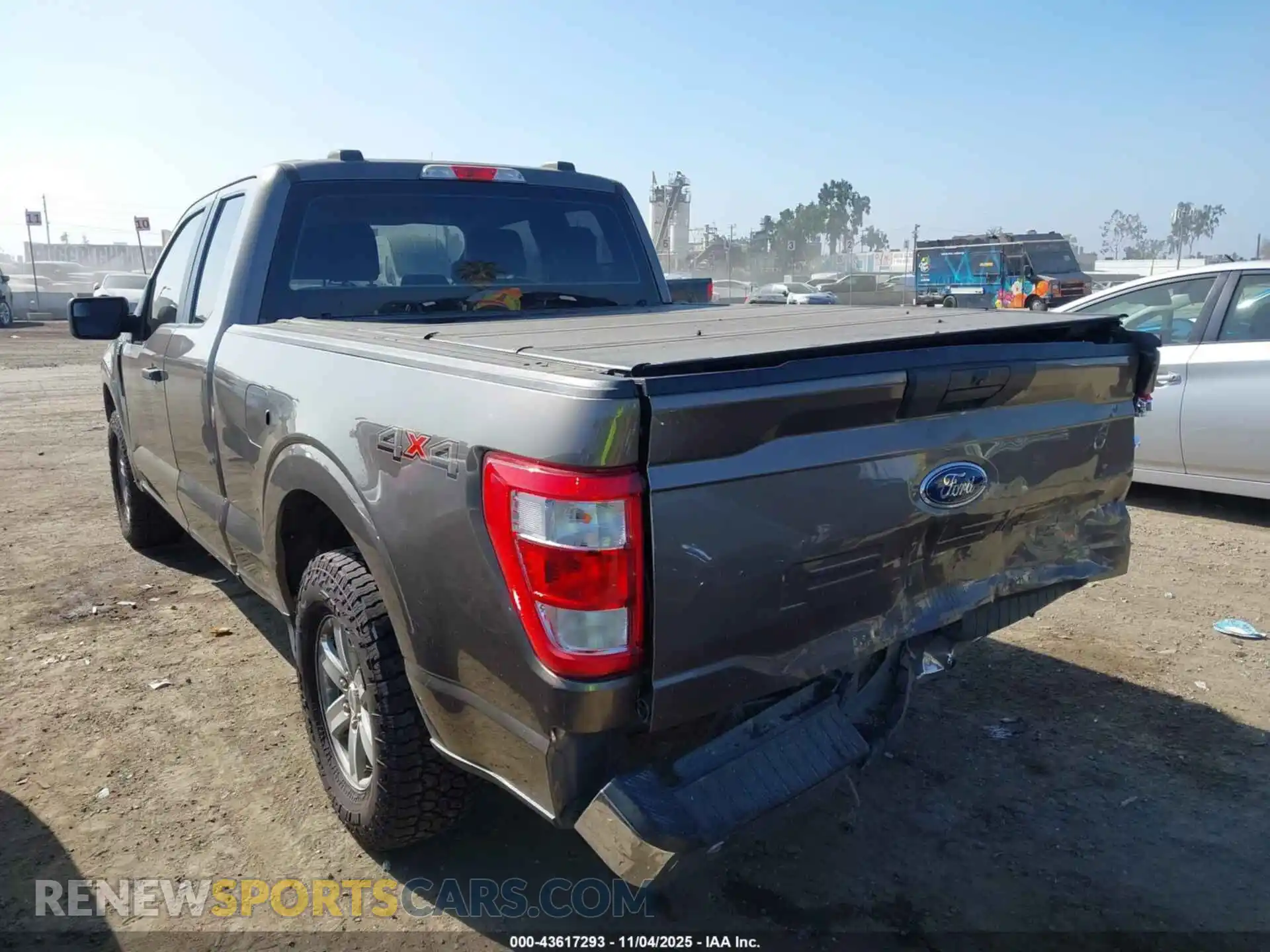 3 Photograph of a damaged car 1FTEX1EB4MKD09885 FORD F-150 2021