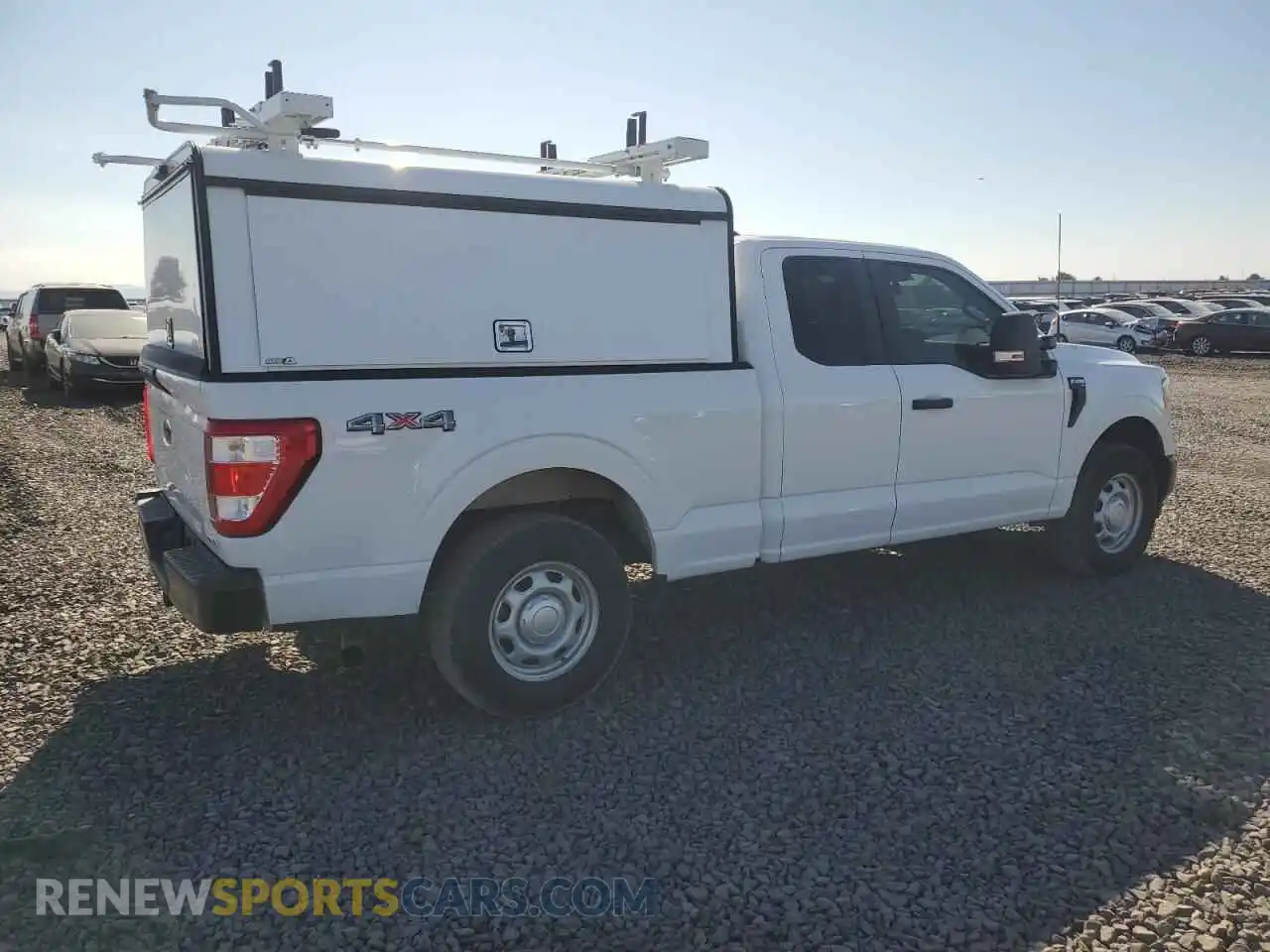 3 Photograph of a damaged car 1FTEX1EP2MKF02953 FORD F-150 2021