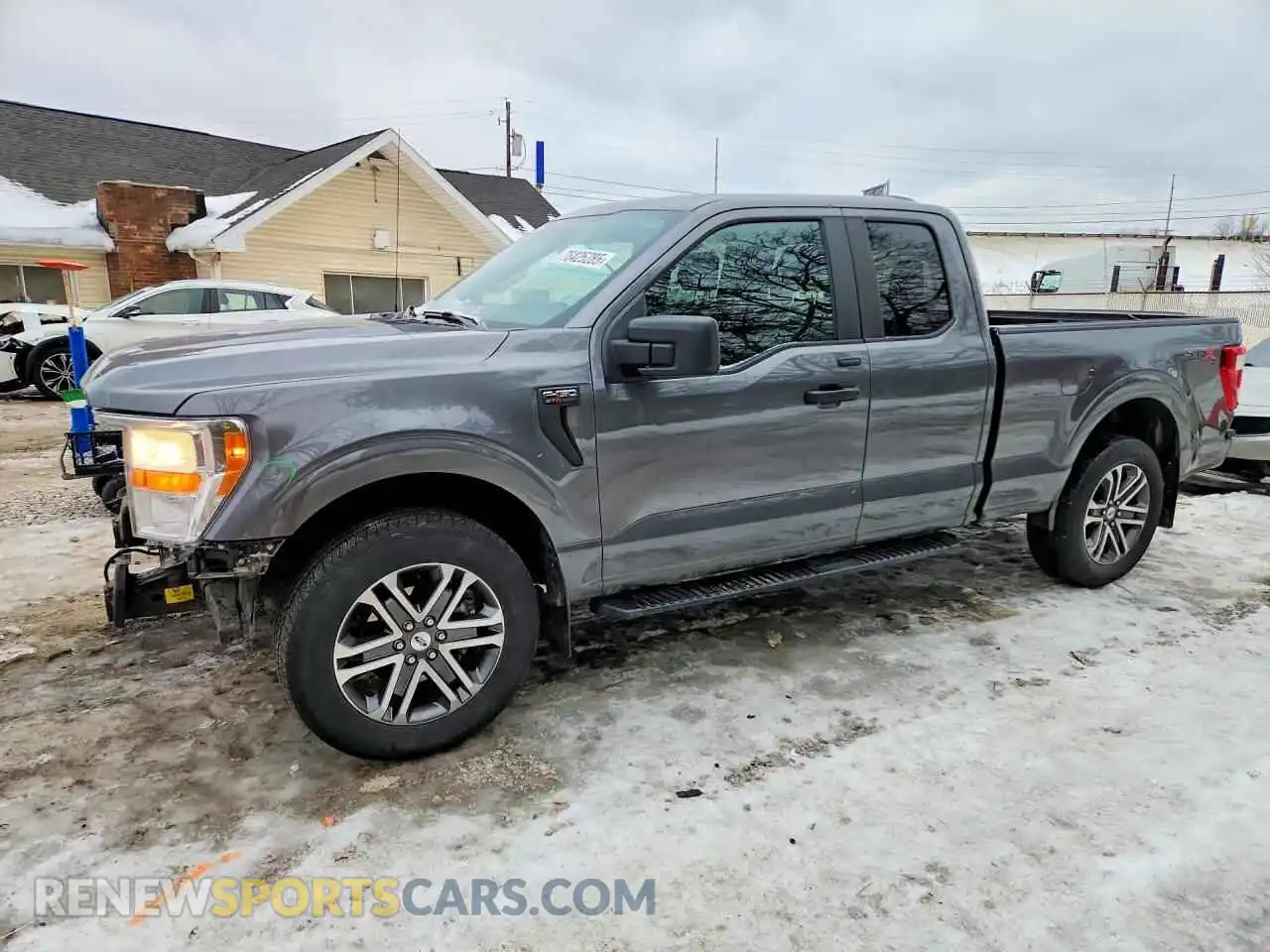 1 Photograph of a damaged car 1FTEX1EP4MFA37049 FORD F-150 2021