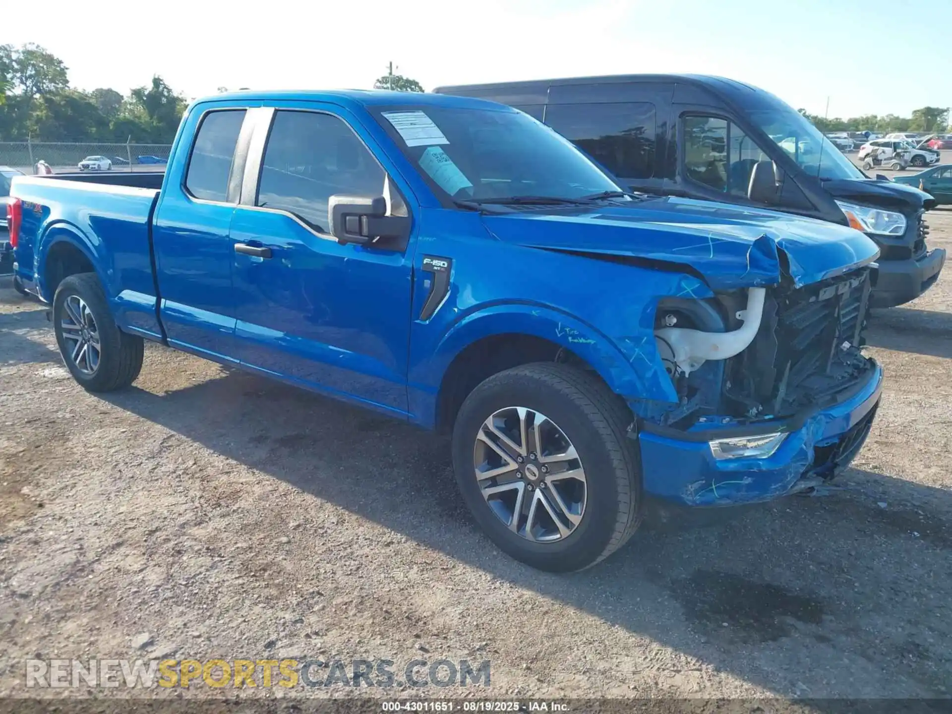 1 Photograph of a damaged car 1FTEX1EP4MFC59168 FORD F-150 2021