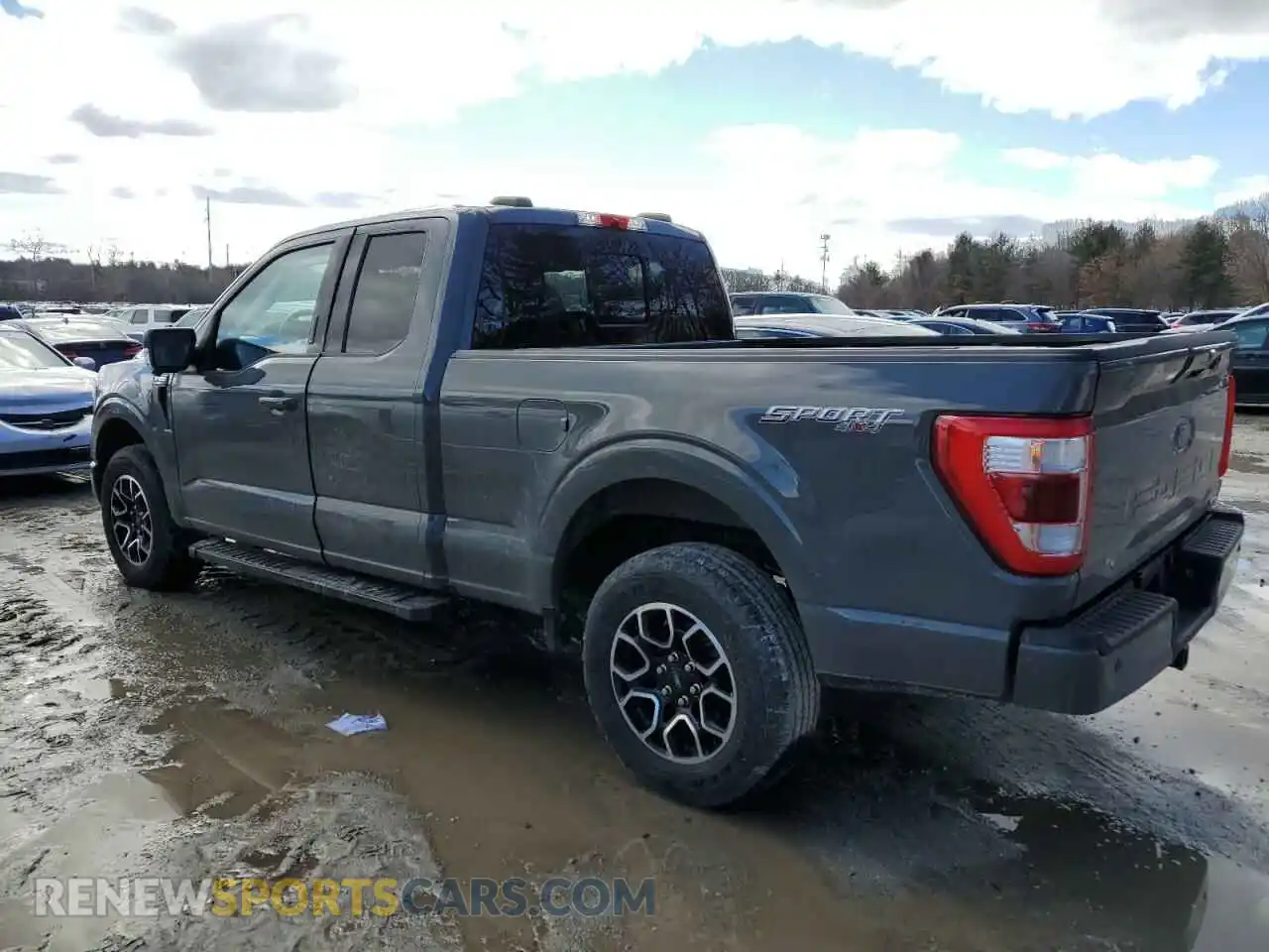 2 Photograph of a damaged car 1FTEX1EP4MKE78834 FORD F-150 2021