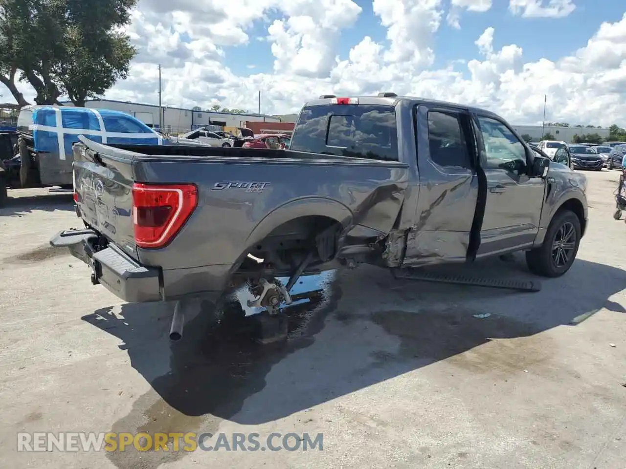 3 Photograph of a damaged car 1FTEX1EP4MKE97657 FORD F-150 2021