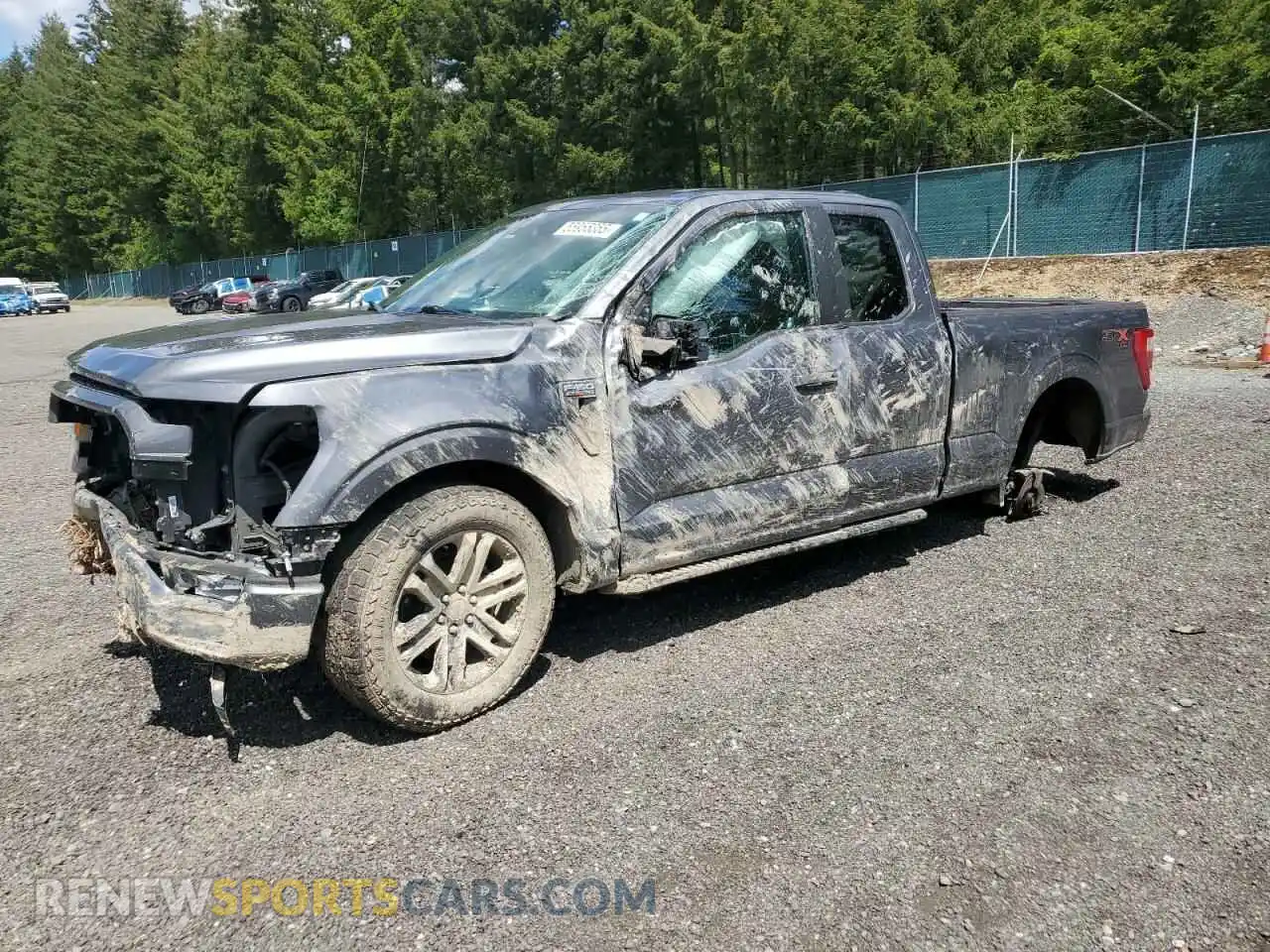 1 Photograph of a damaged car 1FTEX1EP6MFB29277 FORD F-150 2021