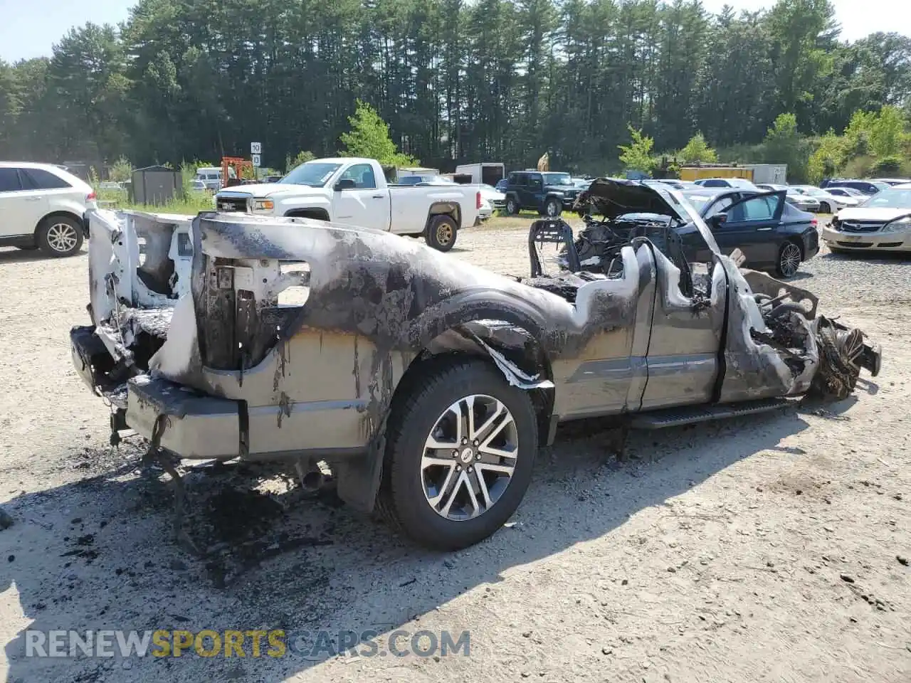 3 Photograph of a damaged car 1FTEX1EP7MKD03803 FORD F-150 2021