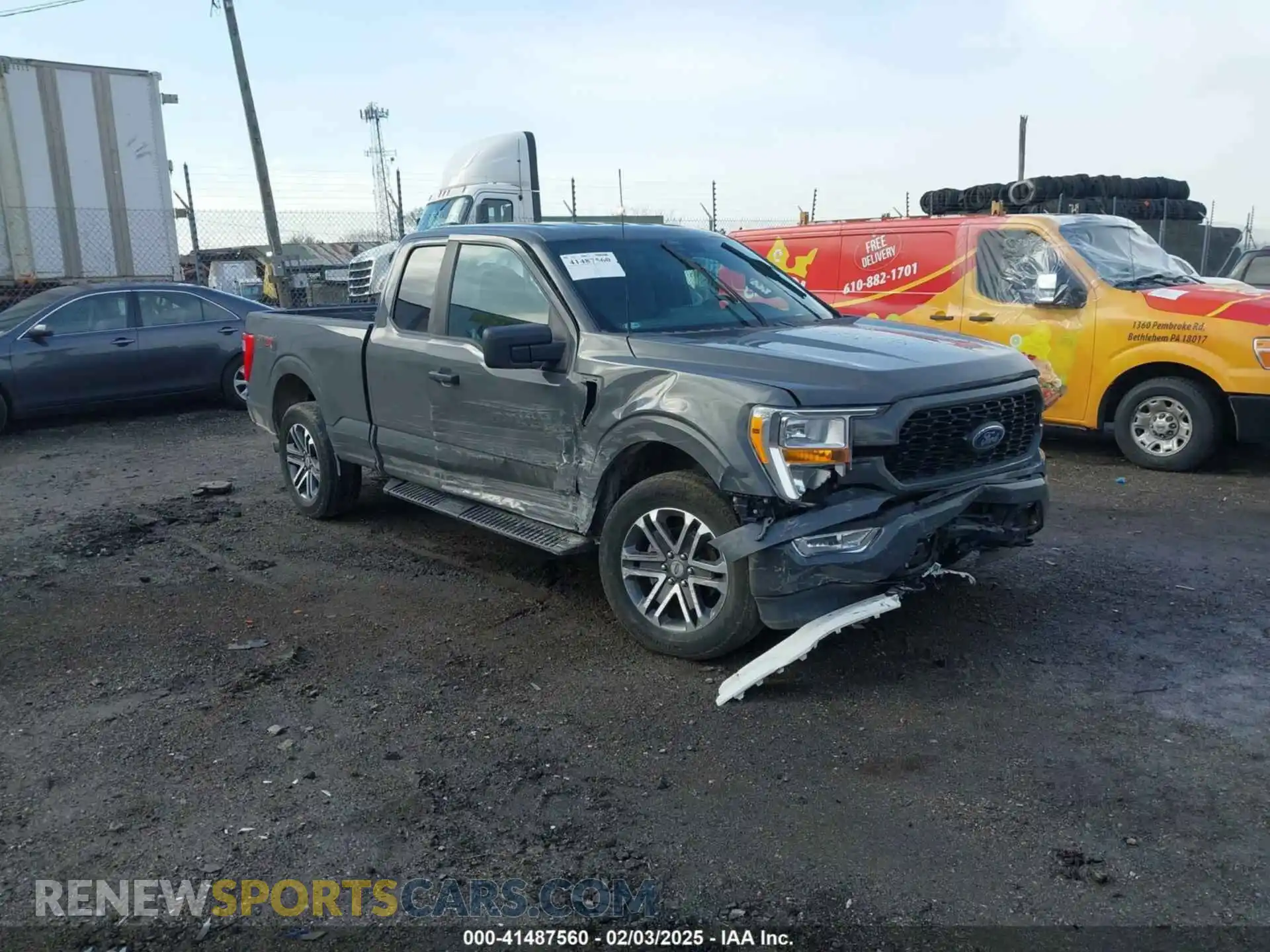 1 Photograph of a damaged car 1FTEX1EP7MKE31474 FORD F-150 2021
