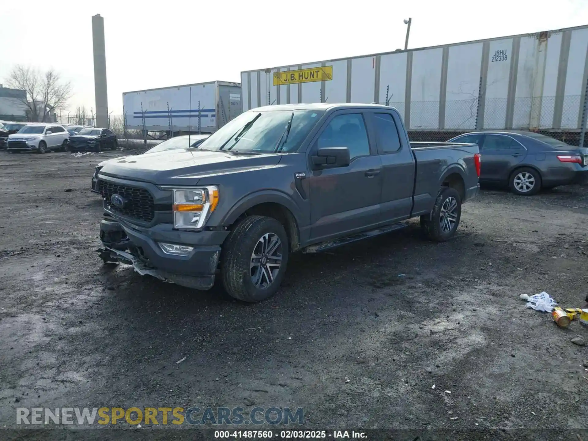 2 Photograph of a damaged car 1FTEX1EP7MKE31474 FORD F-150 2021