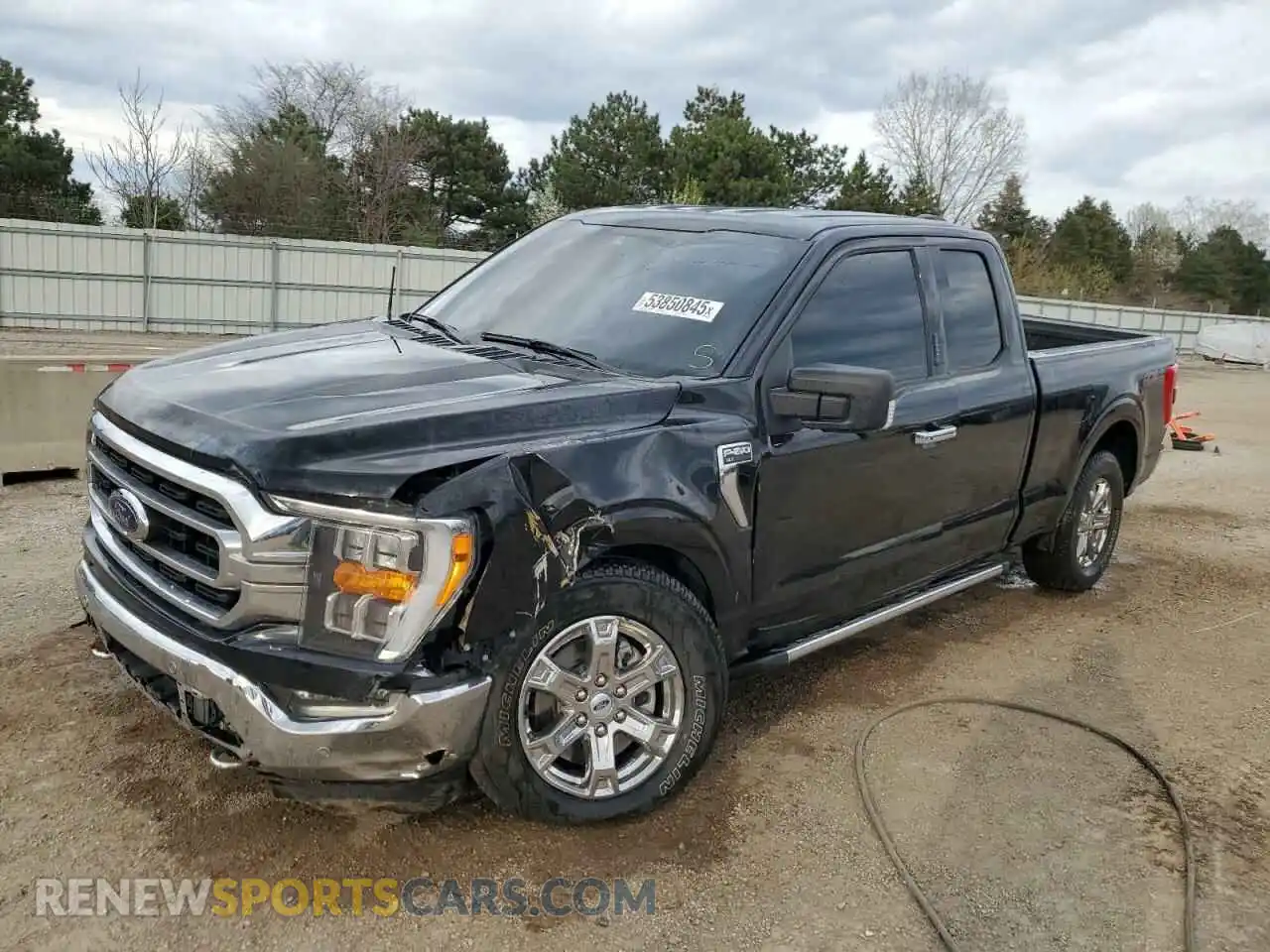 1 Photograph of a damaged car 1FTEX1EP8MKD40651 FORD F-150 2021