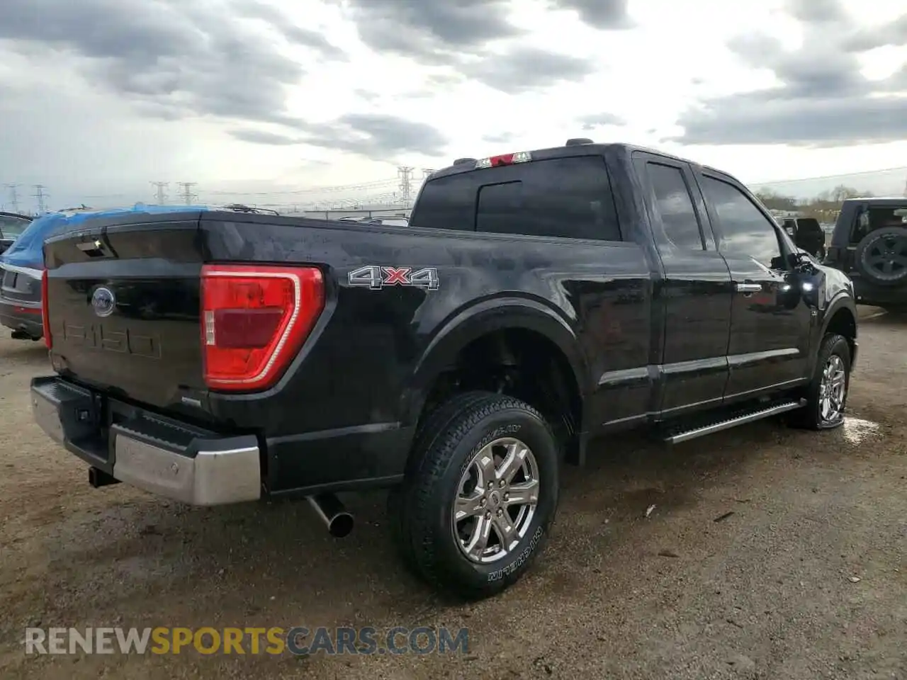 3 Photograph of a damaged car 1FTEX1EP8MKD40651 FORD F-150 2021