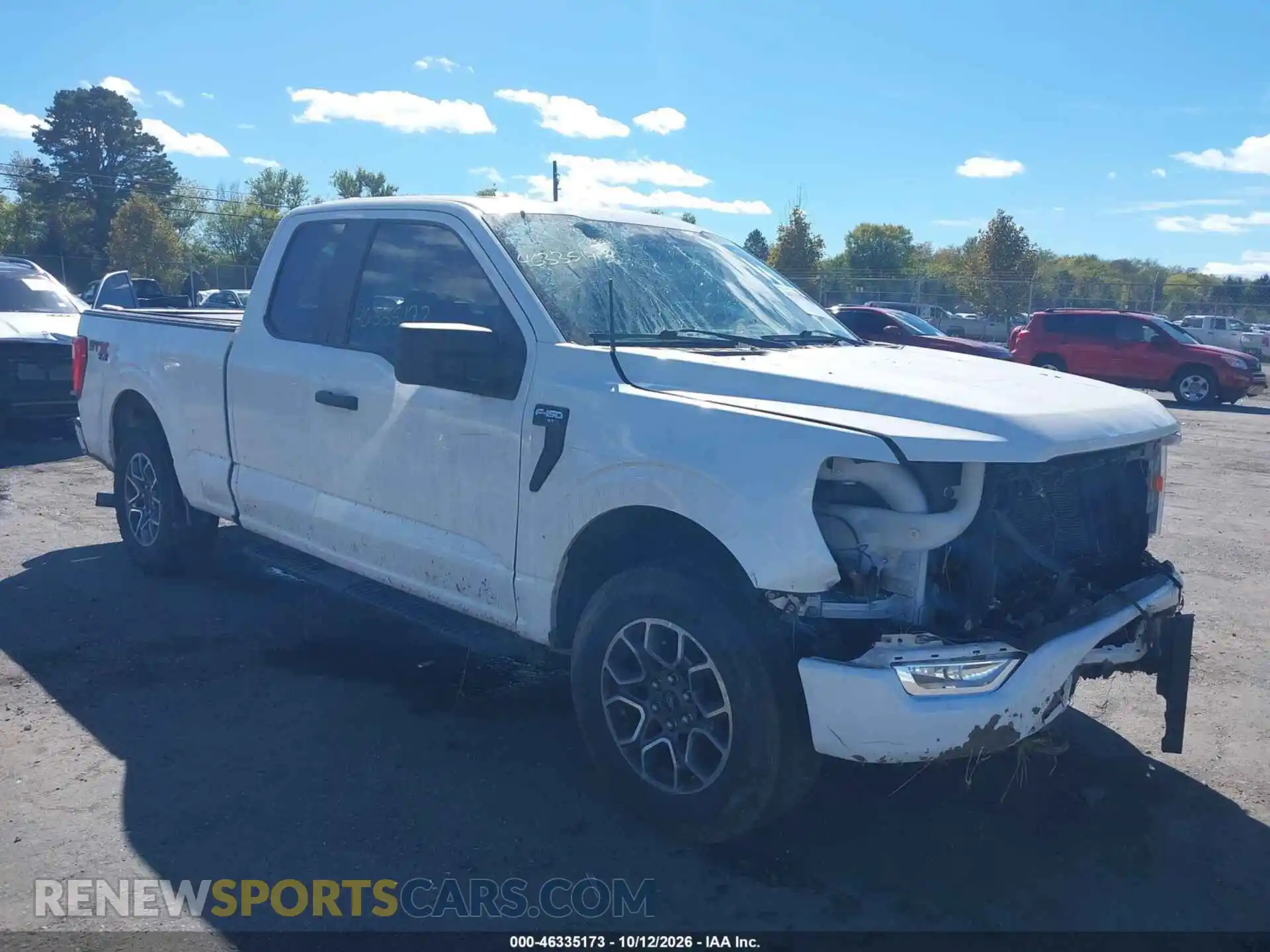 1 Photograph of a damaged car 1FTEX1EP9MFB76156 FORD F-150 2021