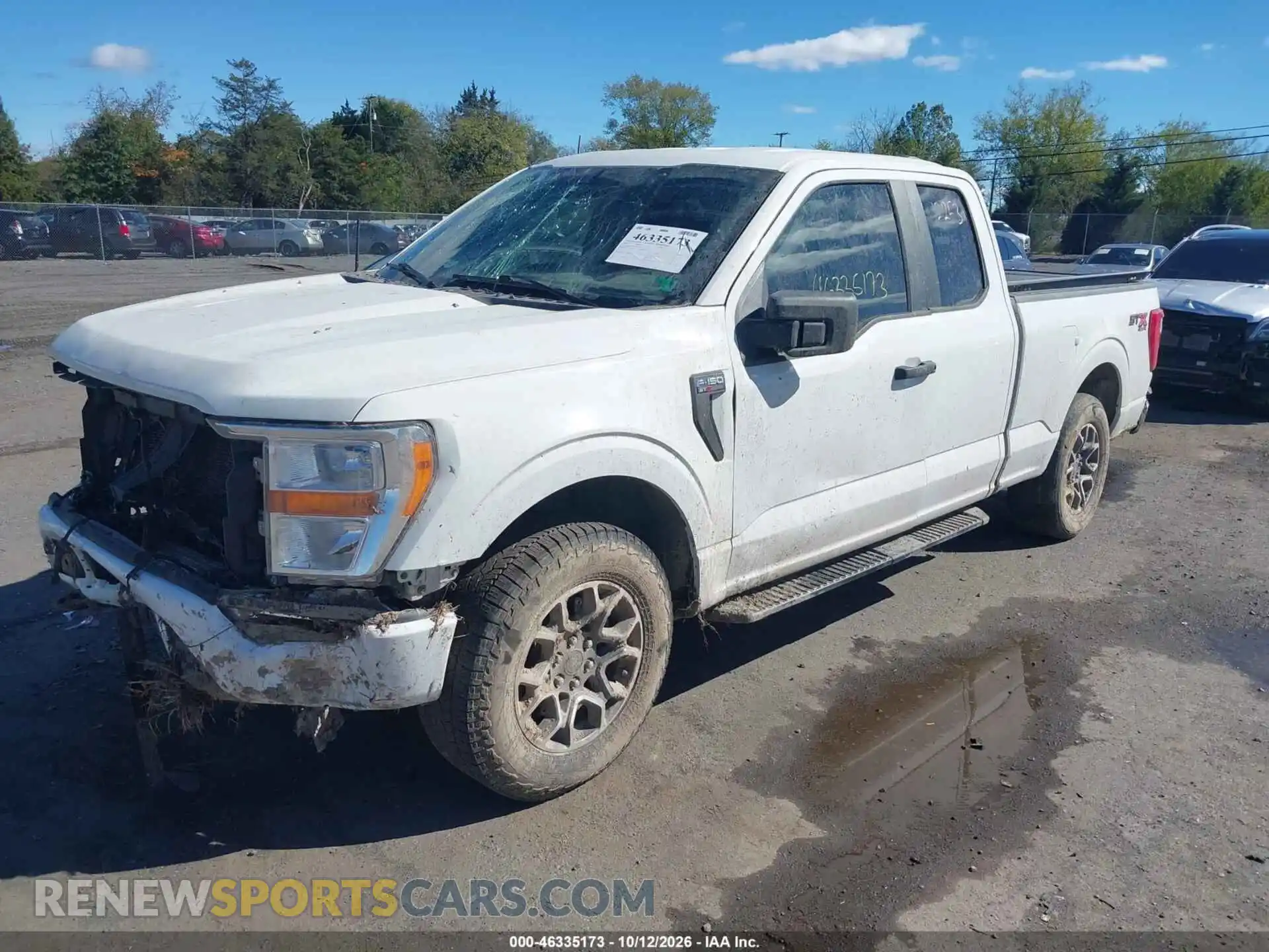 2 Photograph of a damaged car 1FTEX1EP9MFB76156 FORD F-150 2021