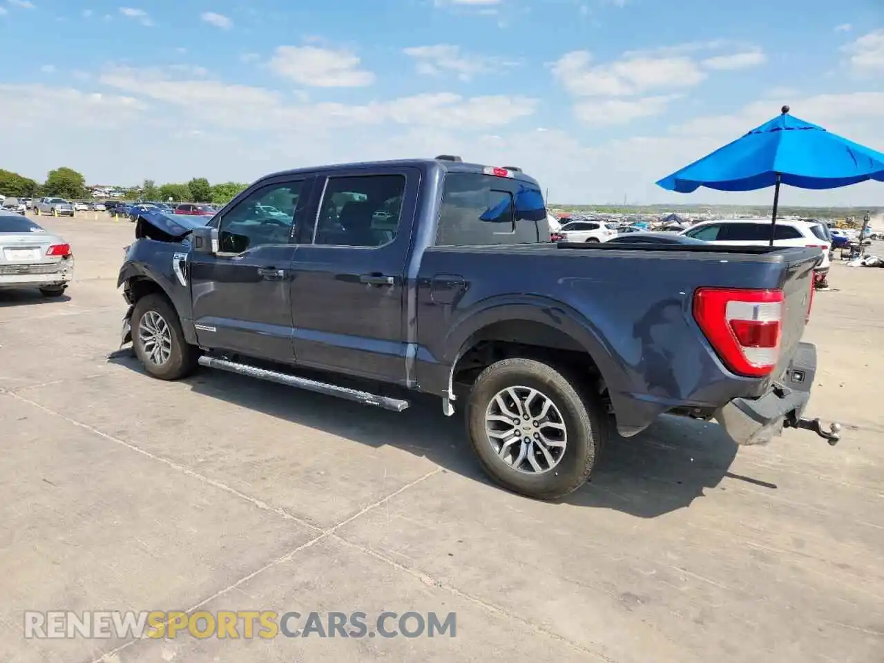 2 Photograph of a damaged car 1FTFW1CD5MFB86229 FORD F-150 2021
