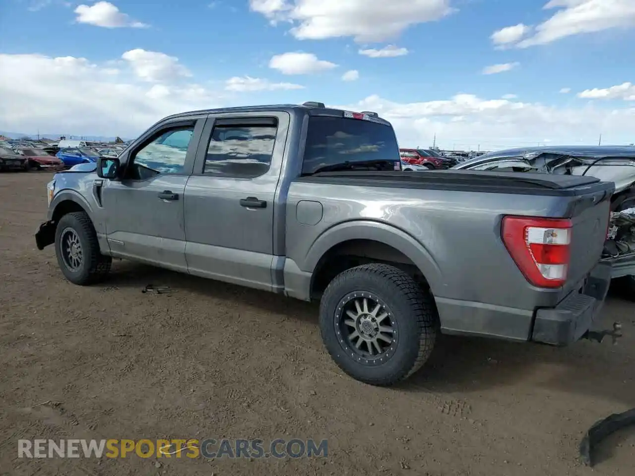 2 fotografías del automóvil dañado 1FTFW1CD7MFB99189 FORD F-150 2021