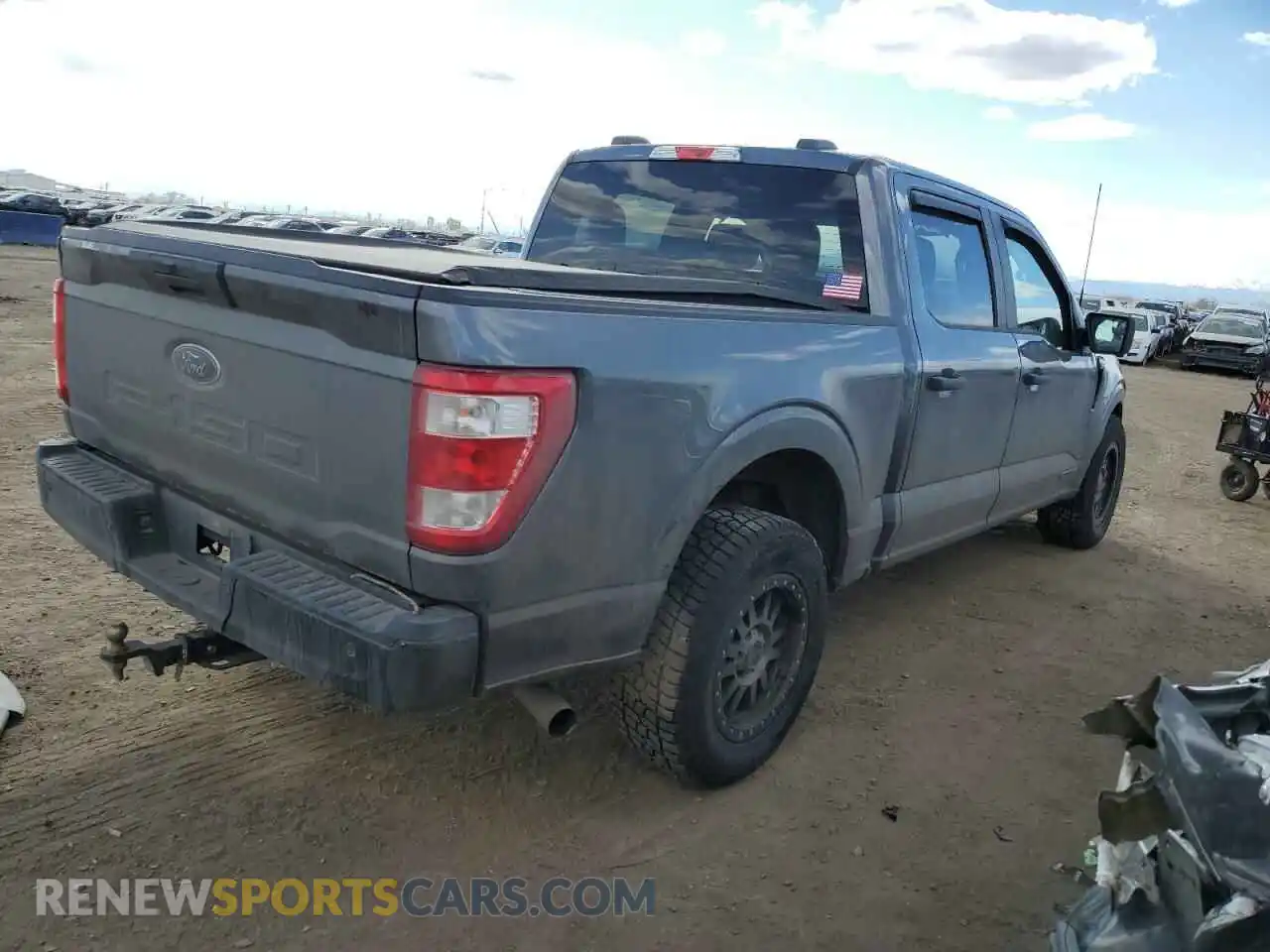 3 fotografías del automóvil dañado 1FTFW1CD7MFB99189 FORD F-150 2021