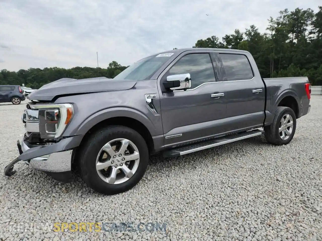 1 Photograph of a damaged car 1FTFW1CD8MFC92772 FORD F-150 2021