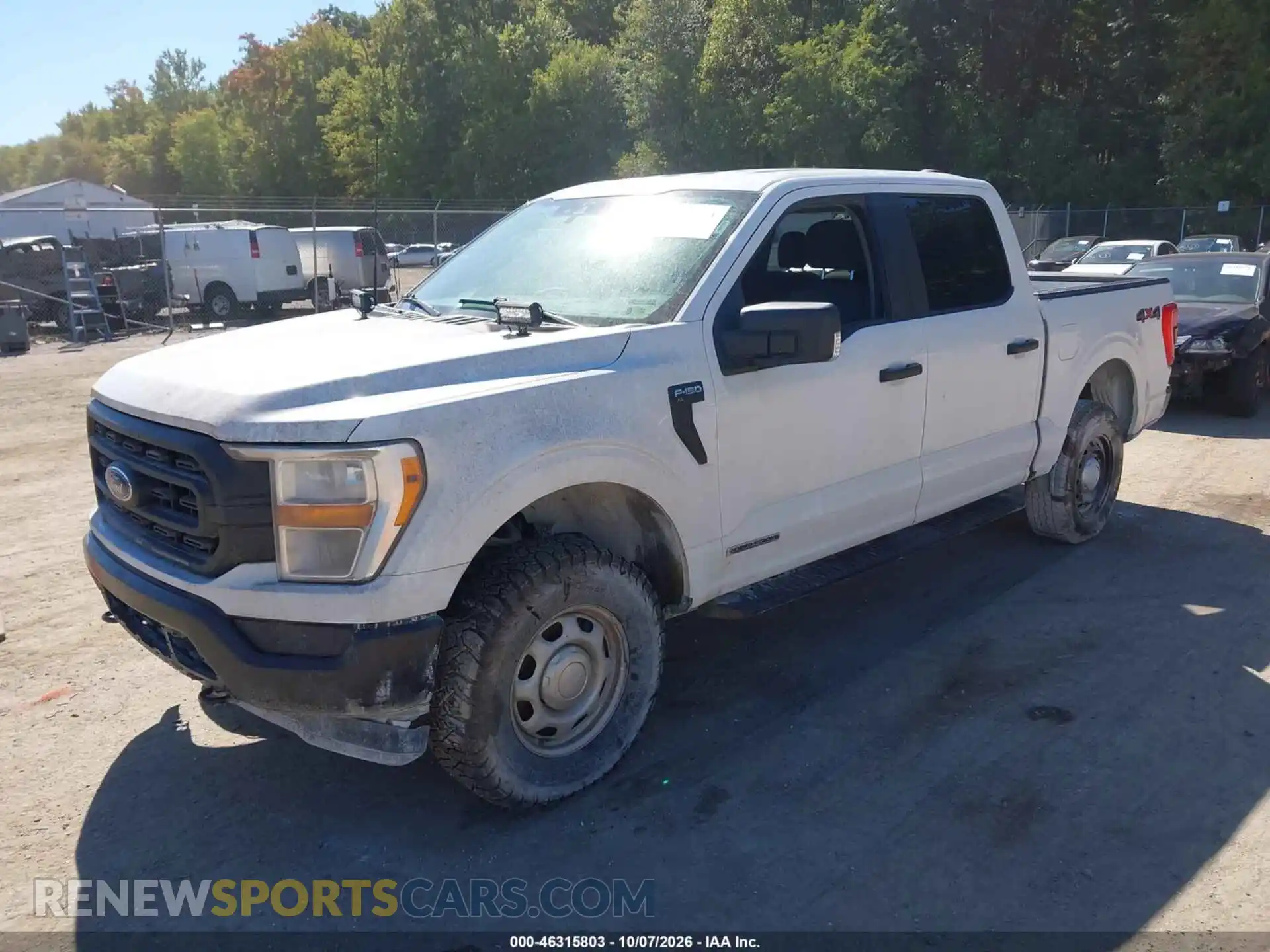 2 Photograph of a damaged car 1FTFW1E18MFC22014 FORD F-150 2021